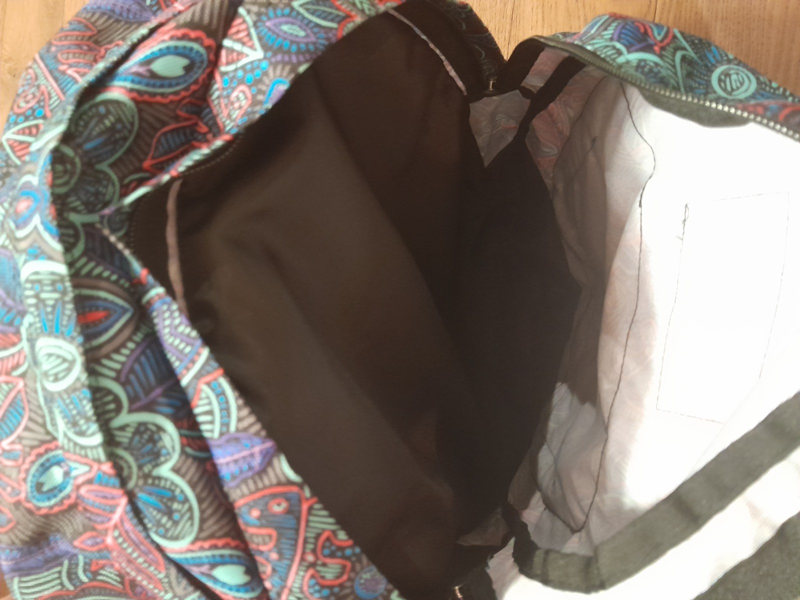 Leather bottom Jansport backpack