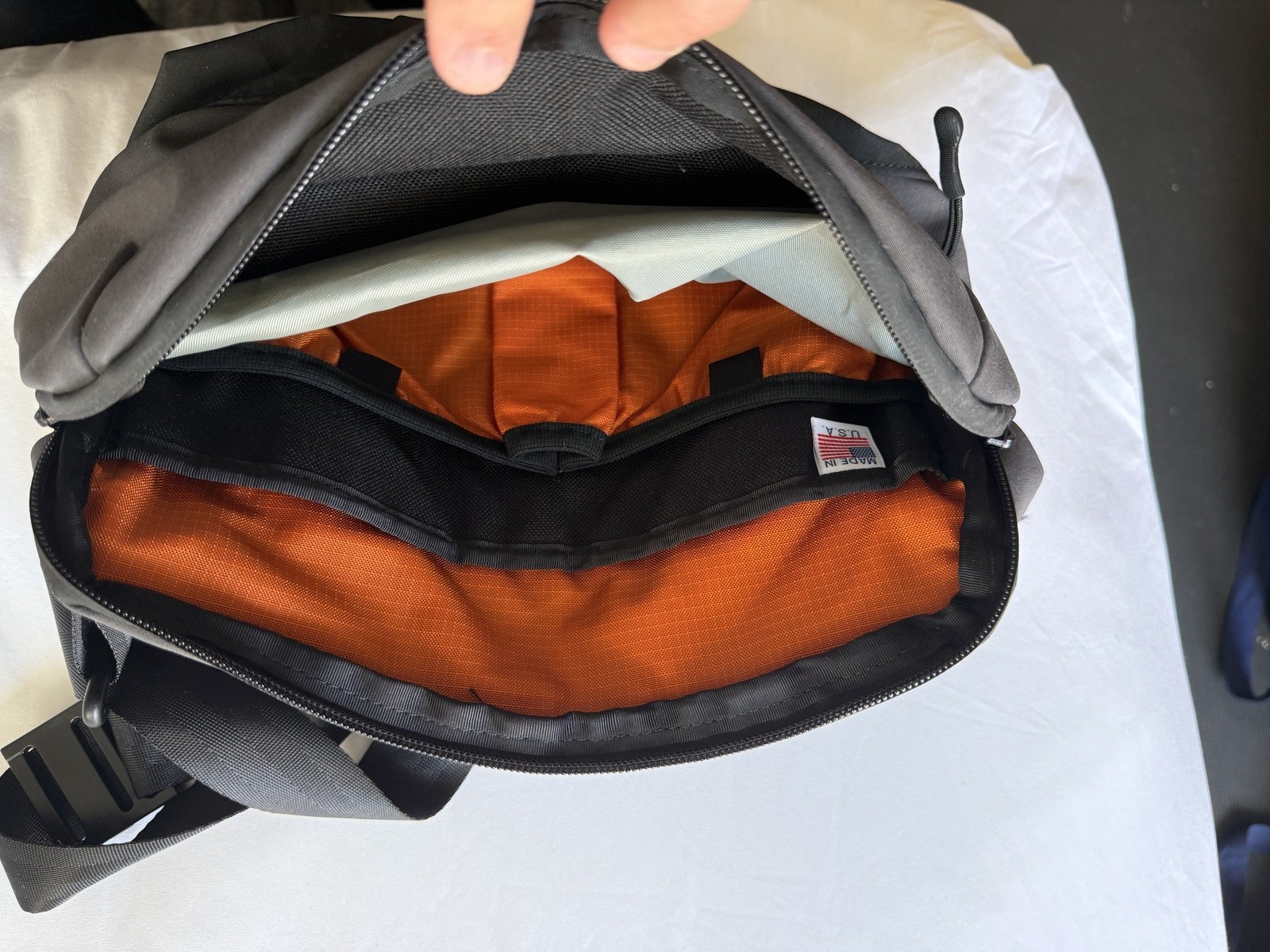 SlimFold Sling Pack Minimalist Everyday Carry Bag 5.5L Charcoal