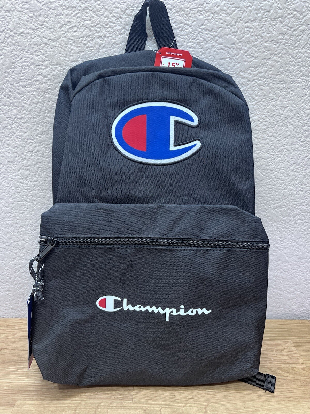 Champion Youthquake Backpack CHY1017 002 Black Traditional Summer 23 NWT