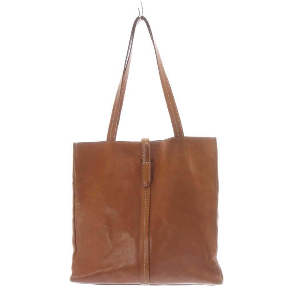 Dakota Leather Tote Bag Brown Women’s Men’s Shoulder AB Condition 12x12x4.5in