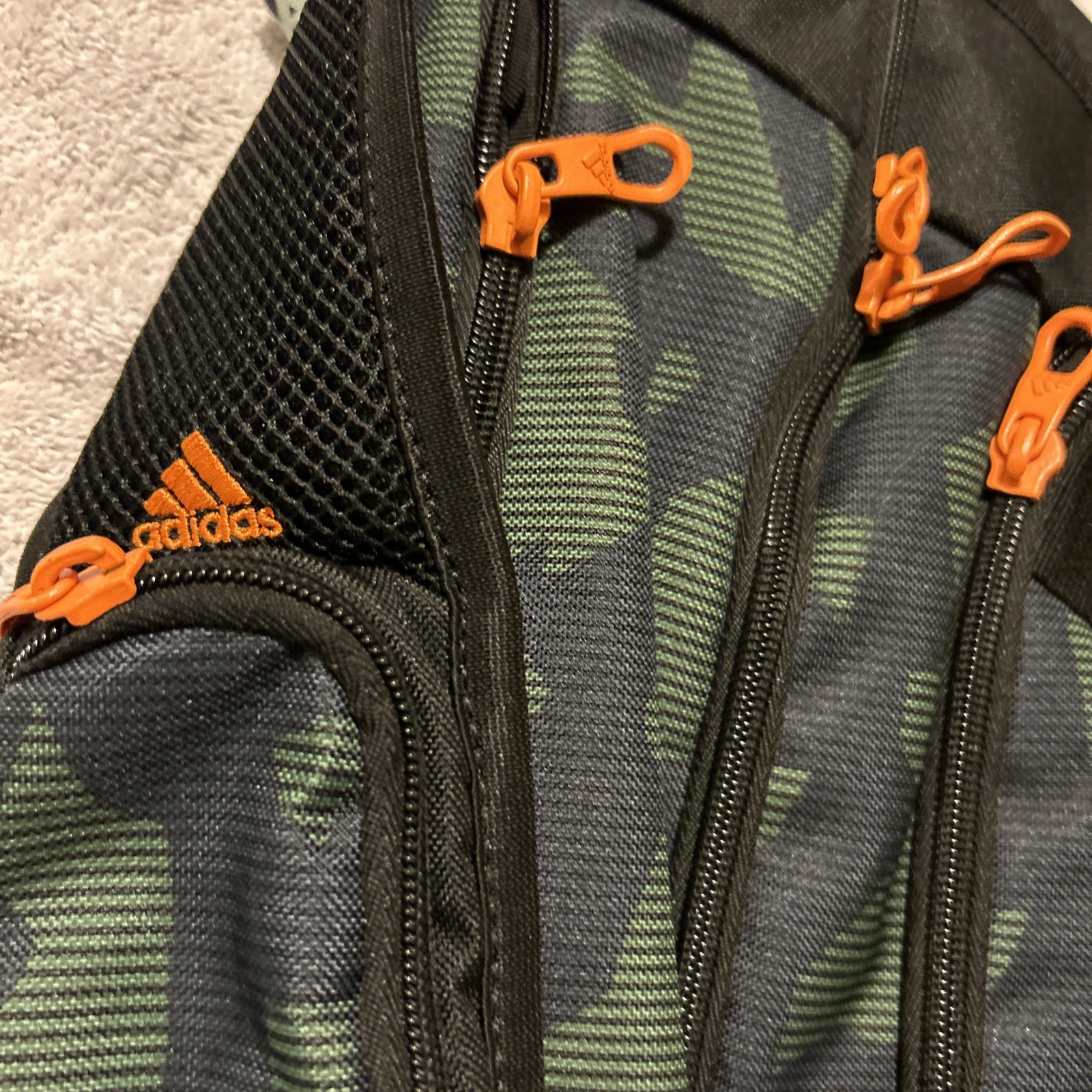 Adidas Crossbody Sling Single Strap Load Spring Backpack Soccer School Camo New