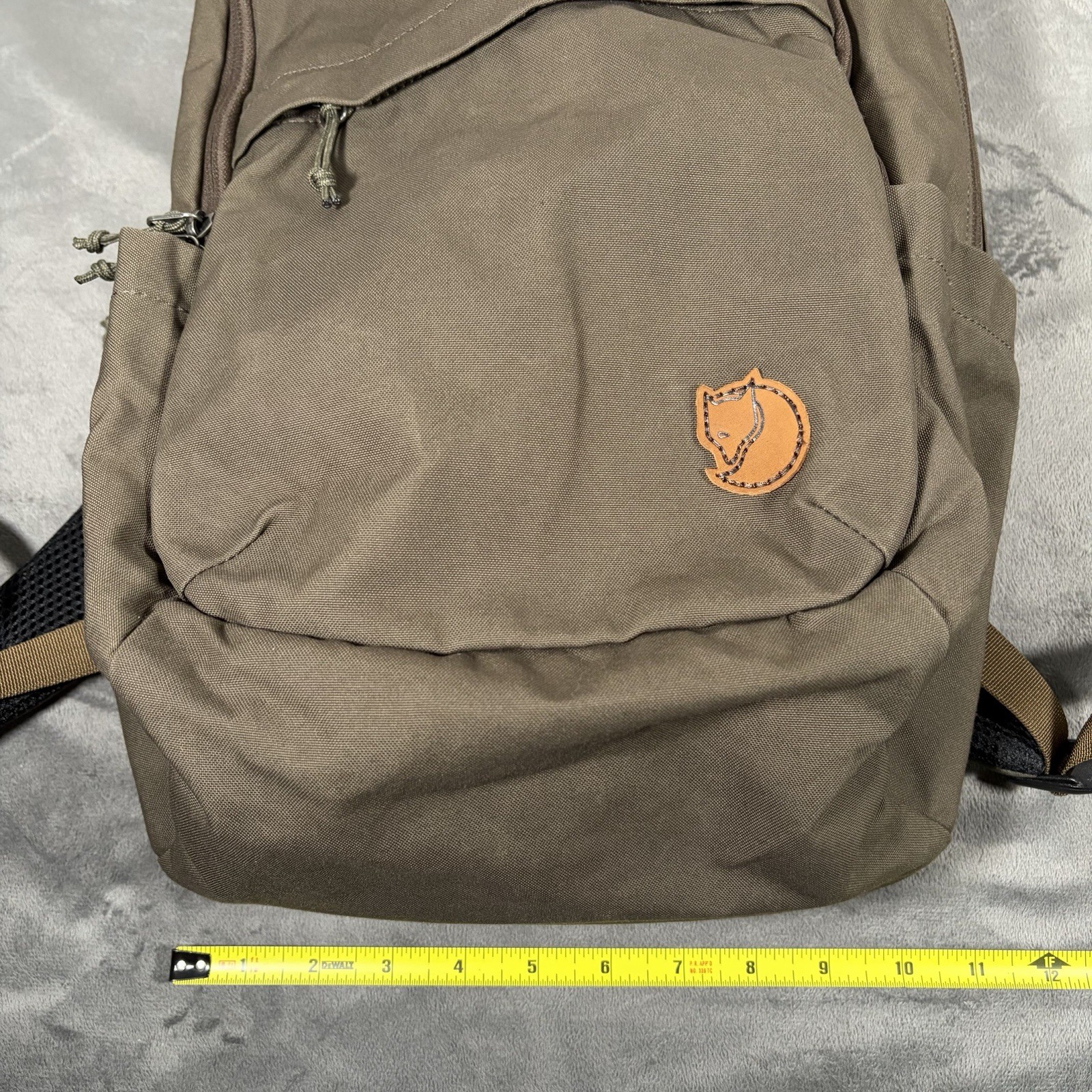 Fjallraven Raven 20L Backpack Brown G-1000 Laptop Sleeve Padded Straps