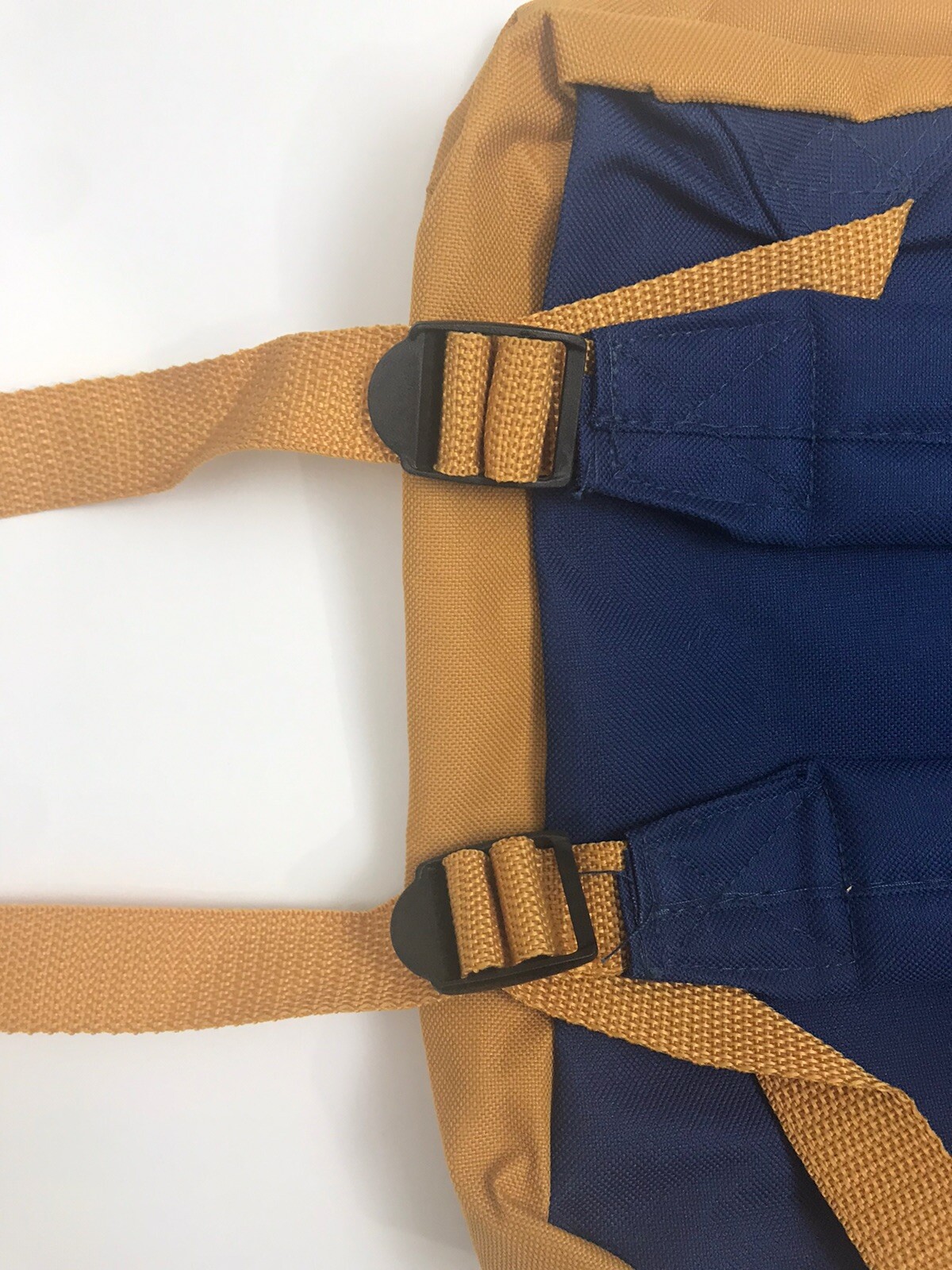 Backpack By Moda West Betsy’s Bloom Design Blue Yellow Trim NWT