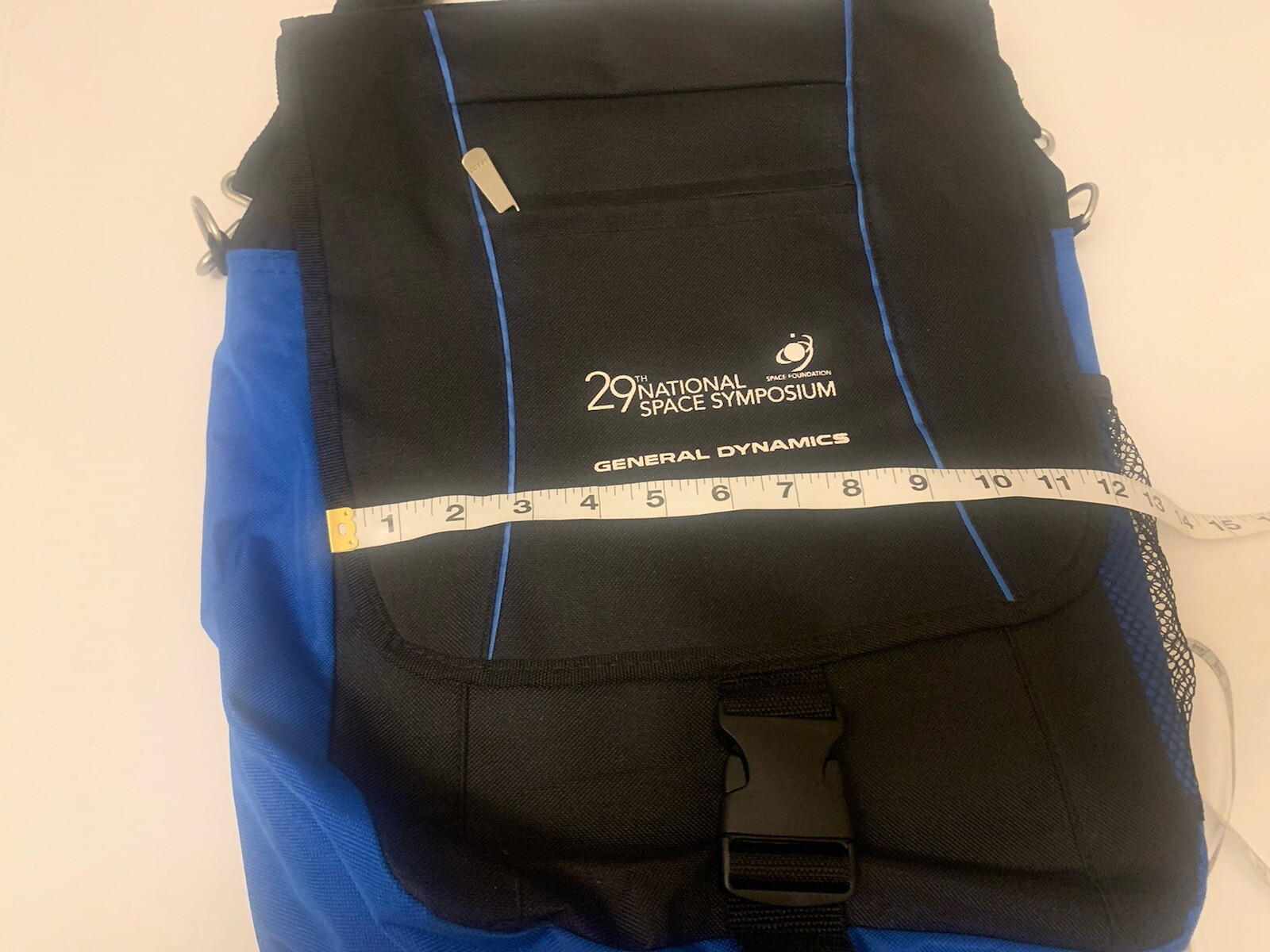 29th National Space Symposium Backpack Space Foundation Strap Carry Adult Blue
