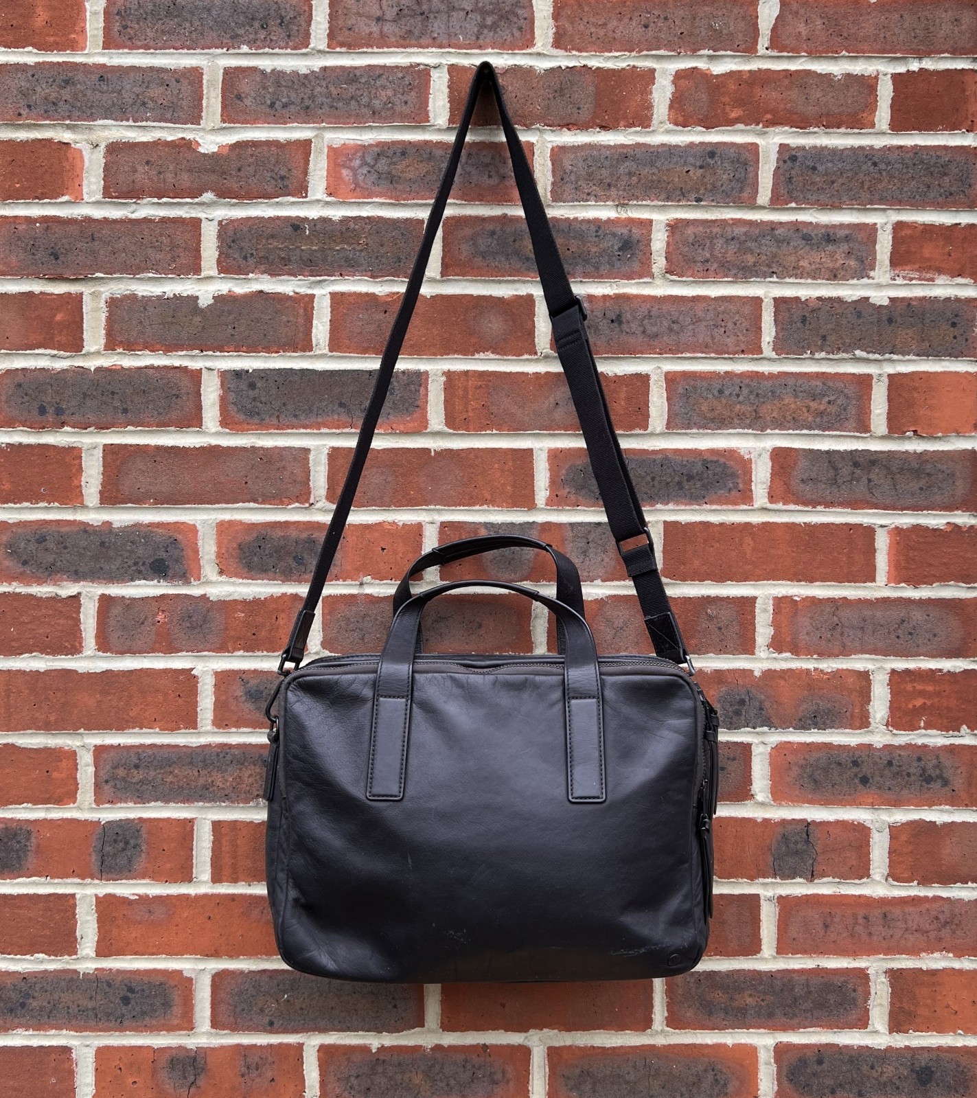 AllSaints HAYES Leather Workbag Black Bag Mens Ladies Unisex All Saints