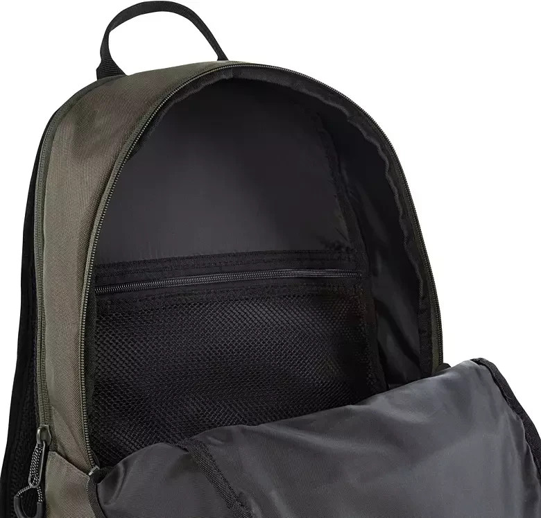 Hurley Rider Backpack Army Green adjustable shoulder straps and a top handle