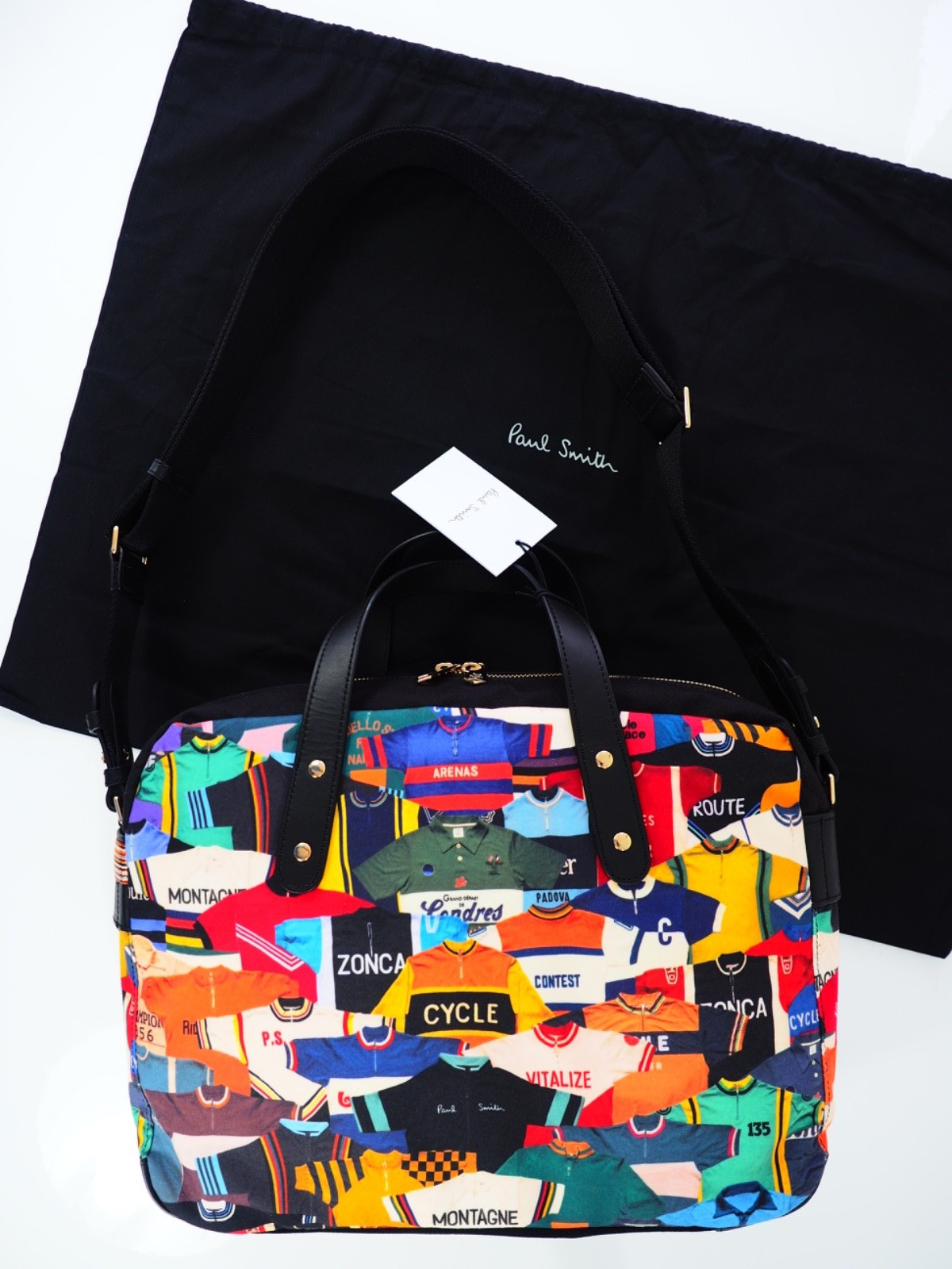Paul Smith Laptop Bag Messenger Folio Bike Cycle Cycling Jersey NWT RRP £375.00
