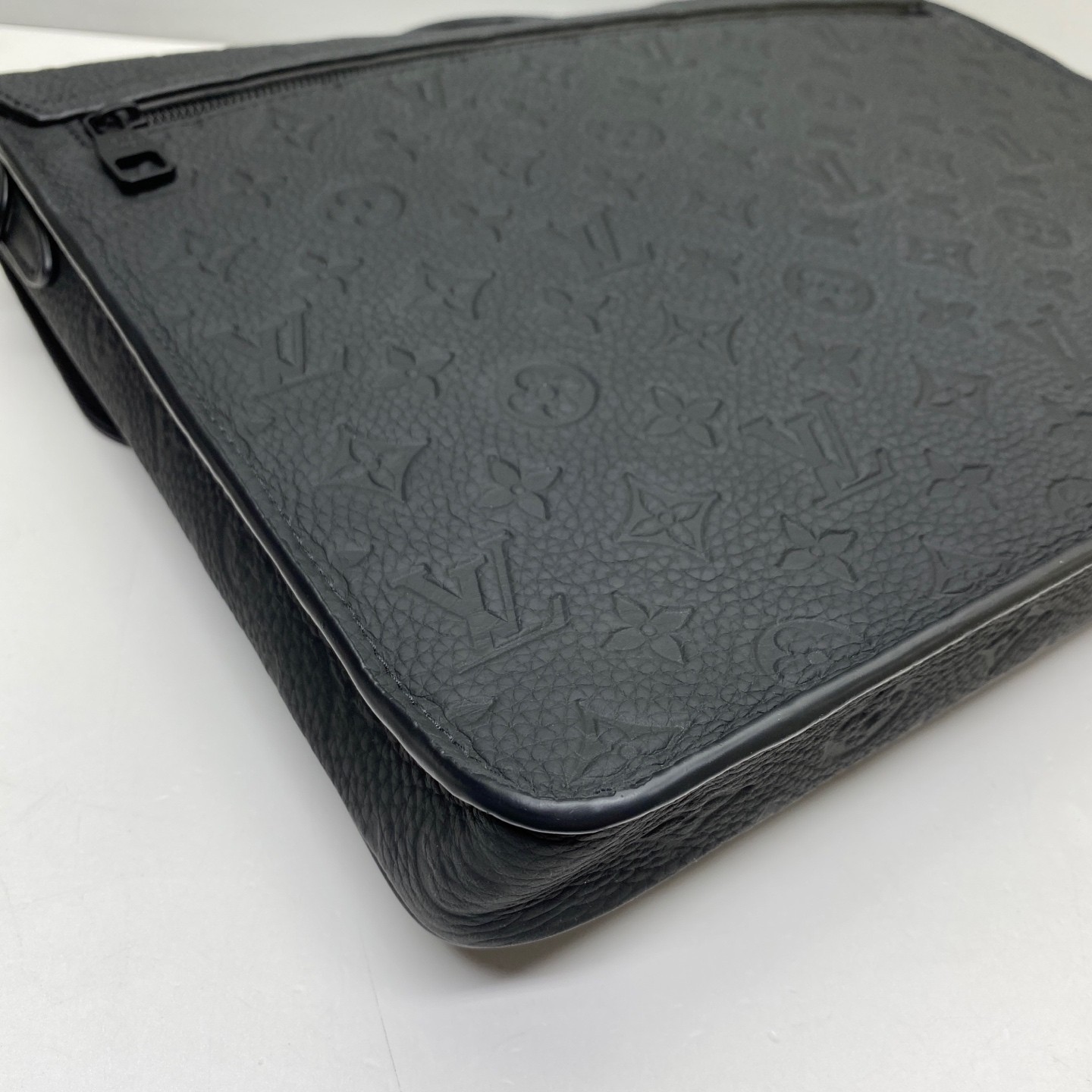 Louis Vuitton Pre-Owned Authentic SLock Briefcase Black Leather M20835 39x30x4cm