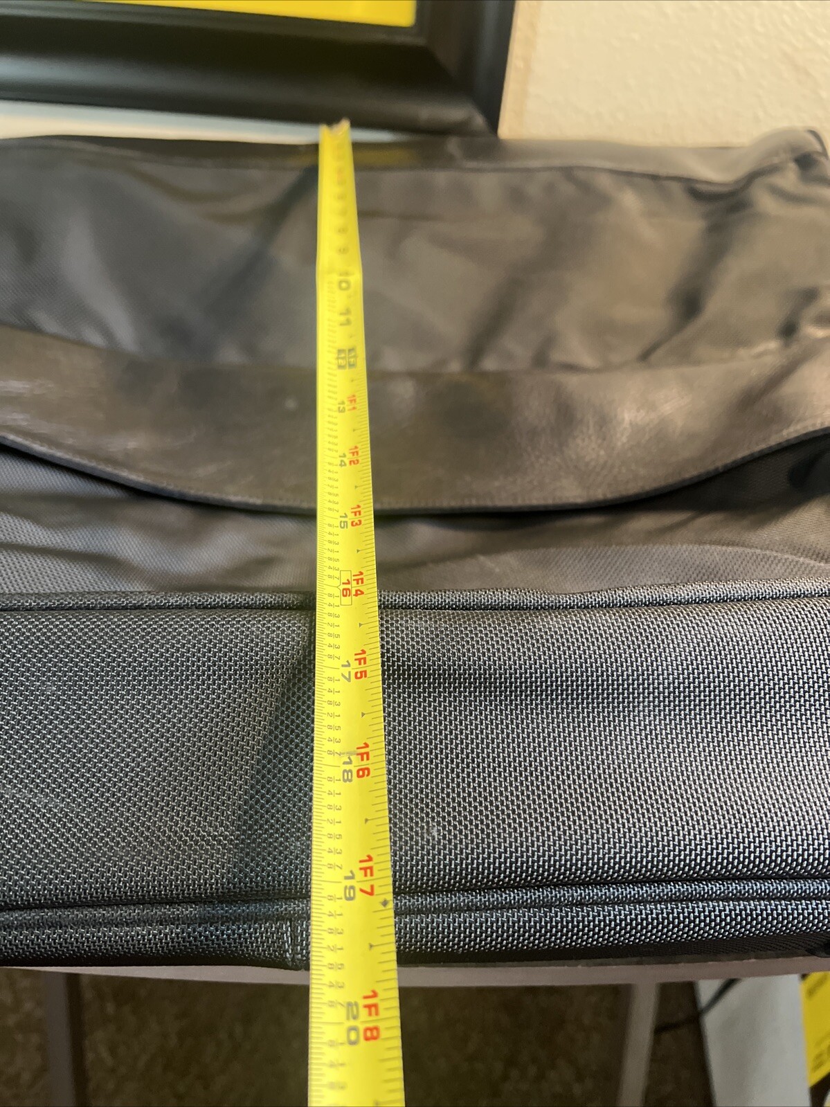 Glaser Designs San Francisco Leather Briefcase Laptop Bag Carry On Luggage