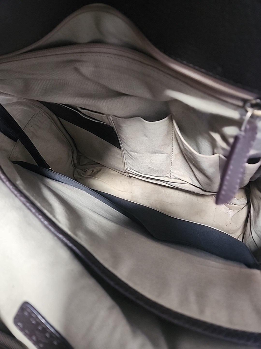 Joseph Abboud Leather Backpack (broken)