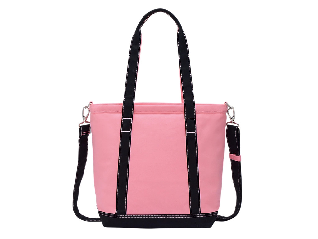 Onitsuka Tiger Small Canvas Tote Bag Pink Black 3183B233-700