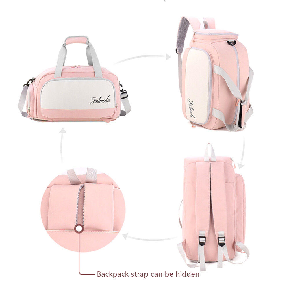 Travel Duffle Bag with Shoe Compartment Sport Gym Bag Carry On Bag Weekender Bag