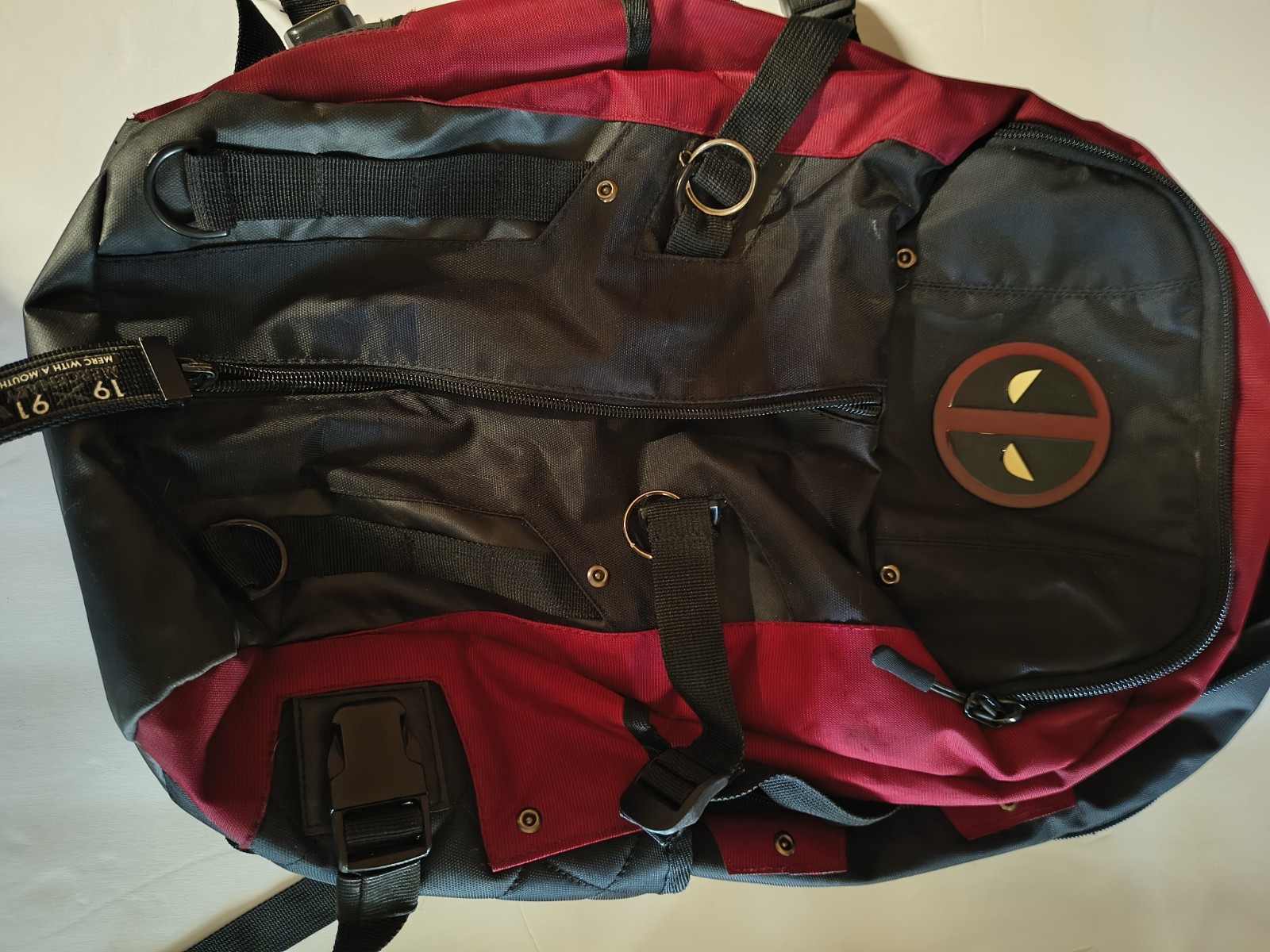Official Marvel 1991 deadpool Book Bag near mint shape see description