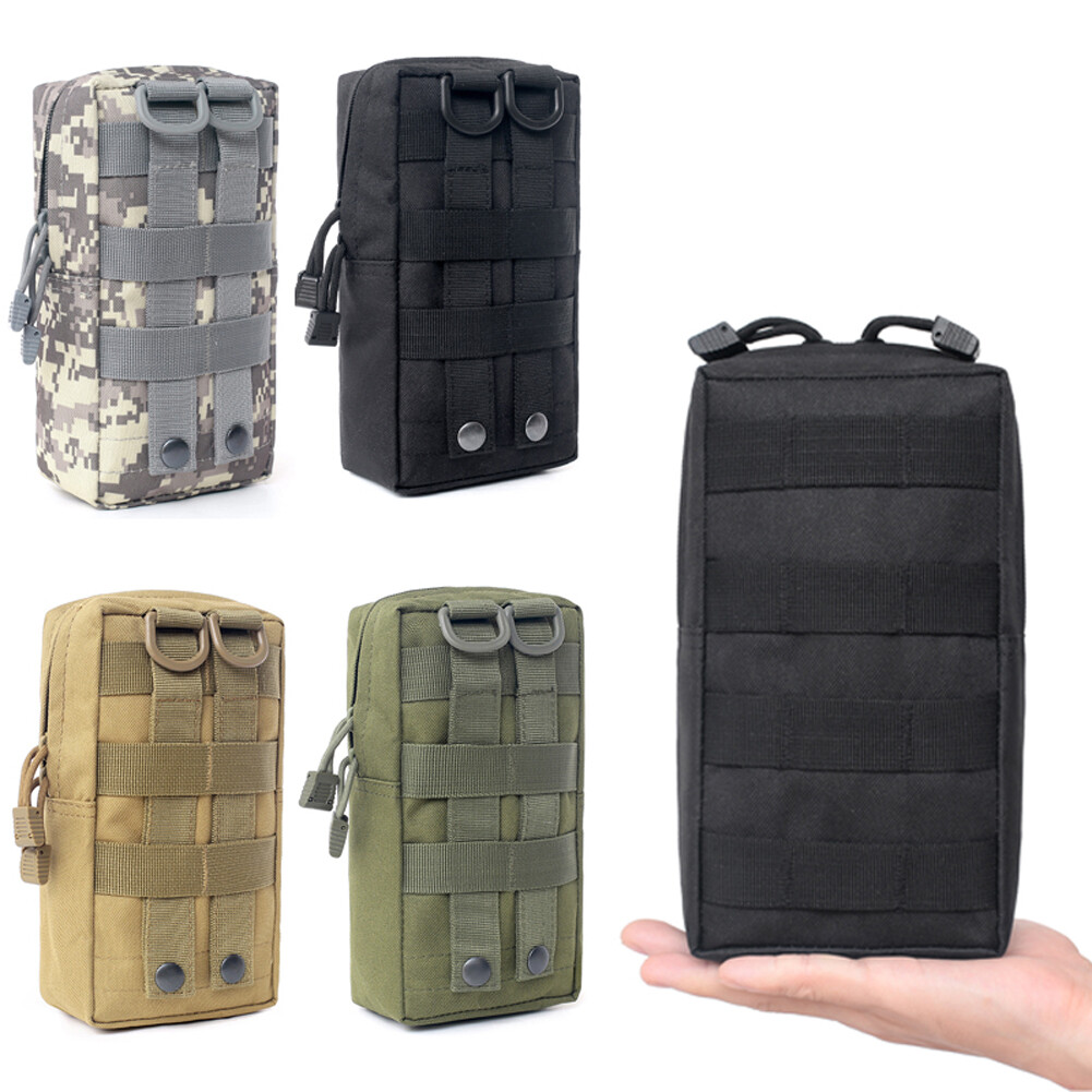 Tactical Military Molle Pouch Belt Waist Pack Bag Utility Multi-purpose Pocket