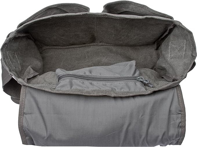 Sweetbriar Classic Heavyweight Cotton Canvas Vintage Messenger Shoulder Bag-New