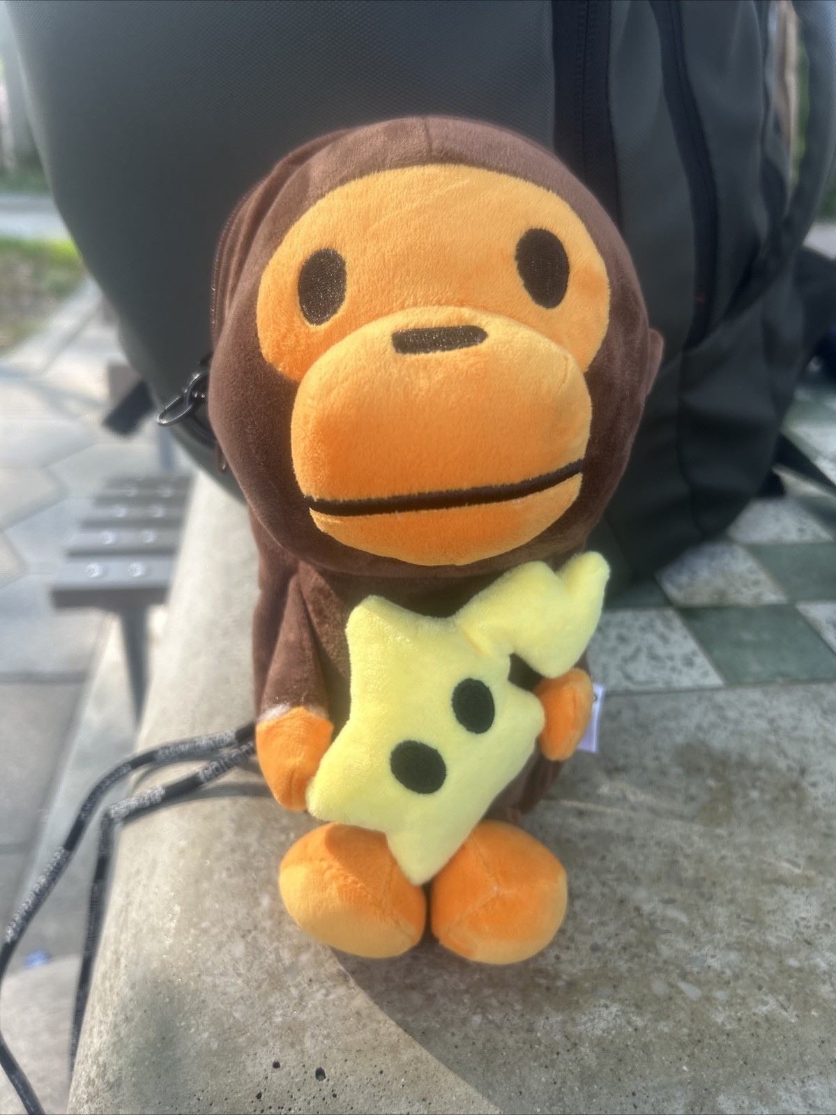 A Bathing Ape Bape Baby Milo Star Crossbody Shoulder Bag Mobile Phone Pouch