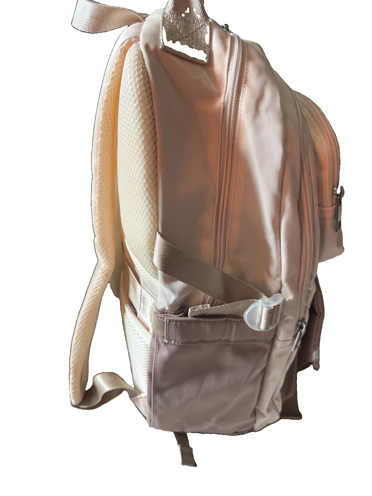 Aesthetic School Backpack 17.5 -Inch College Bag Preppy Bookbag Khaki Beige