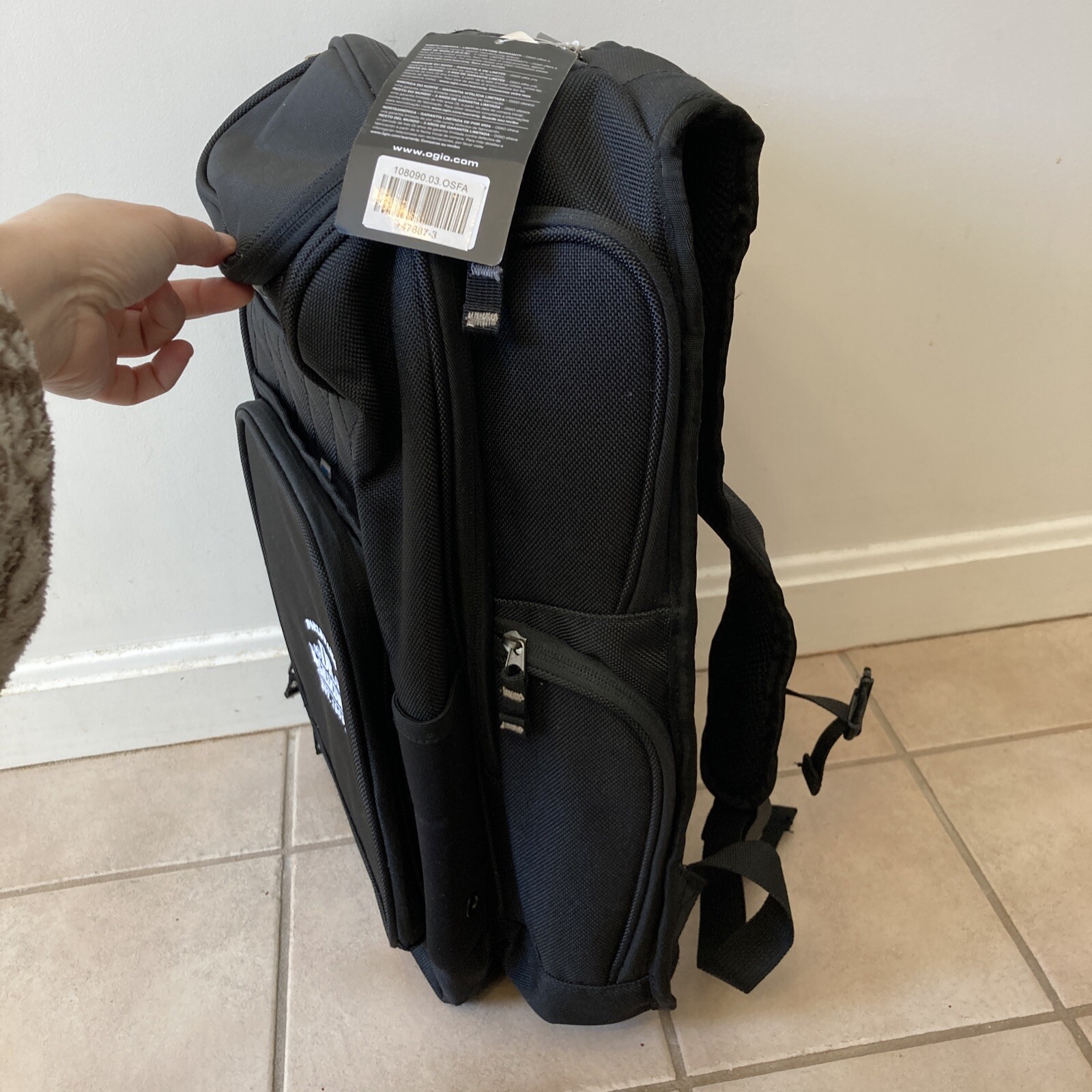 OGIO Epic Duralast Backpack 108090 Dr.McGillicuddy’s Logo New with Tags READ