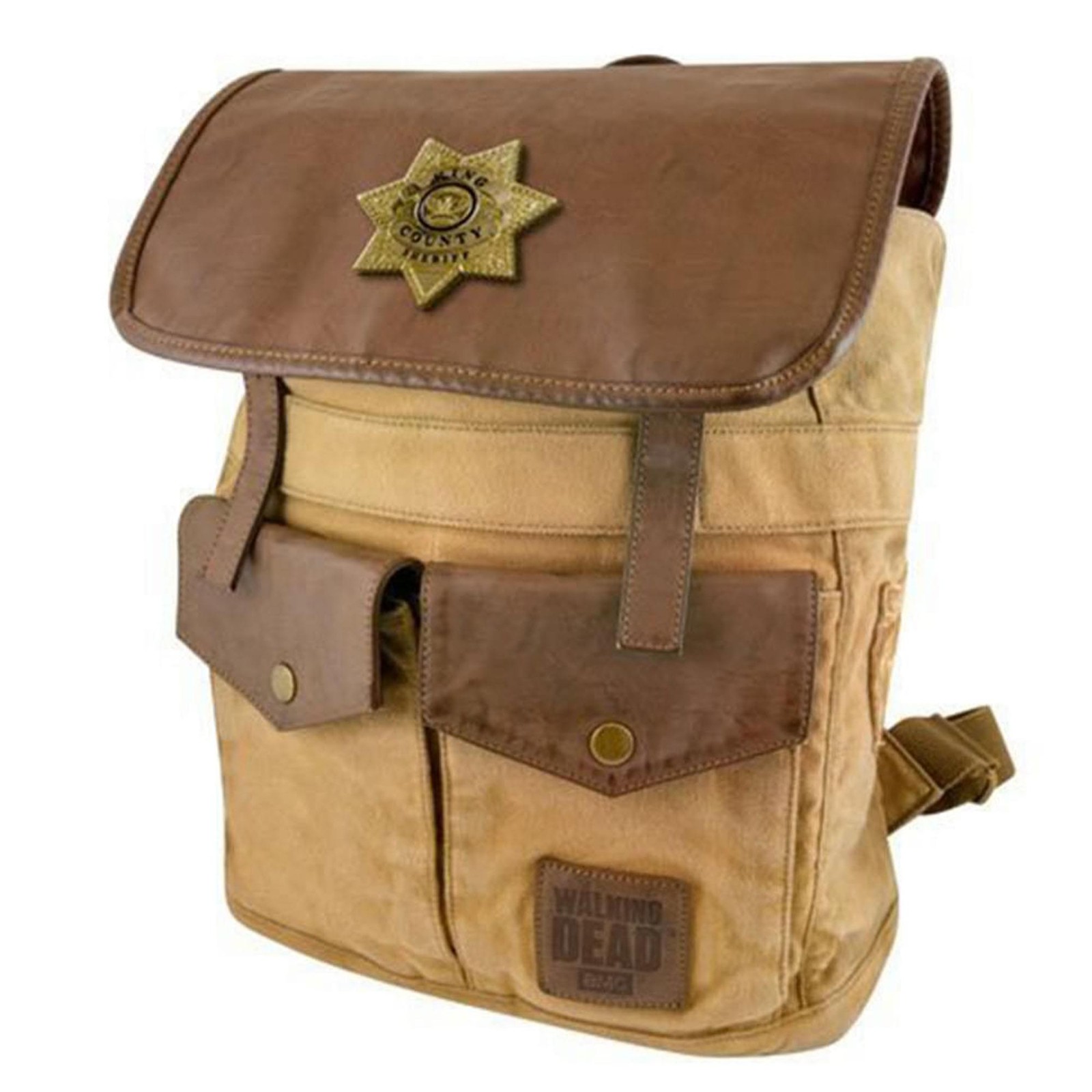 The Walking Dead Sheriff Rick Grime’s Brown Backpack