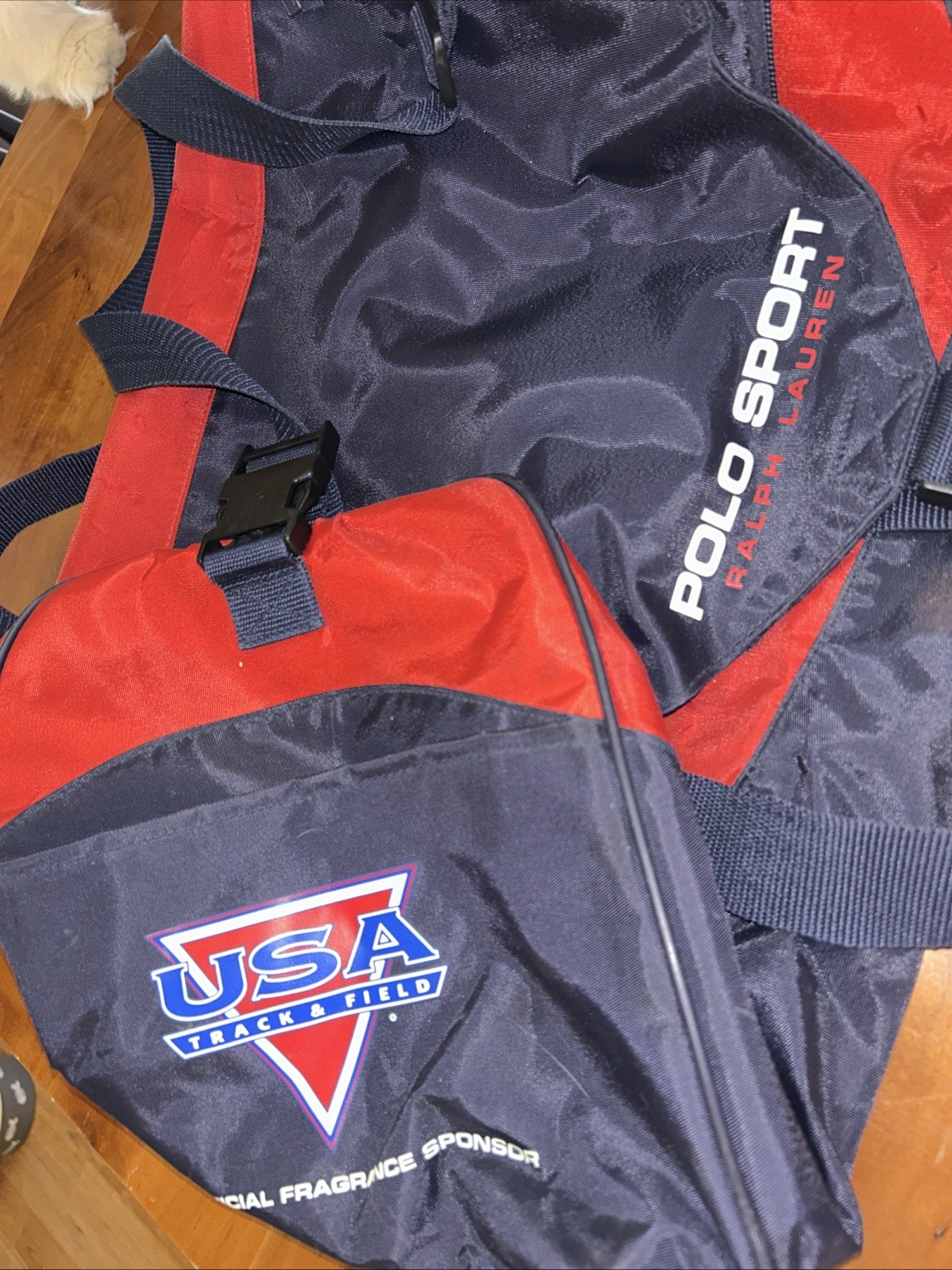 Ralph Lauren Polo Sport Duffle Bag & NIKE TEAM USA TRACK FIELD USA BACKPACK
