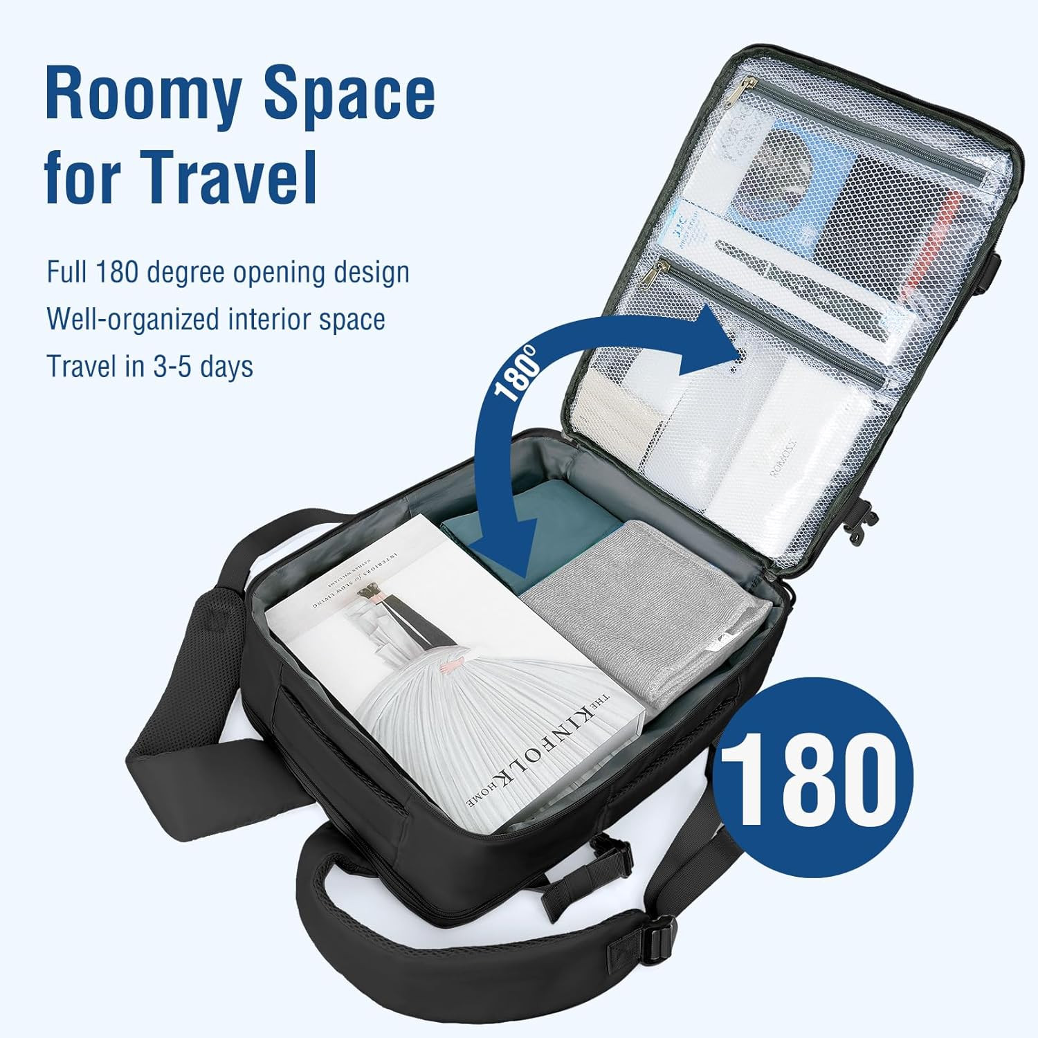 Travel Backpack for Women Men, 17-17.3 Inch Rhombus Quilted Laptop Backpack Flig