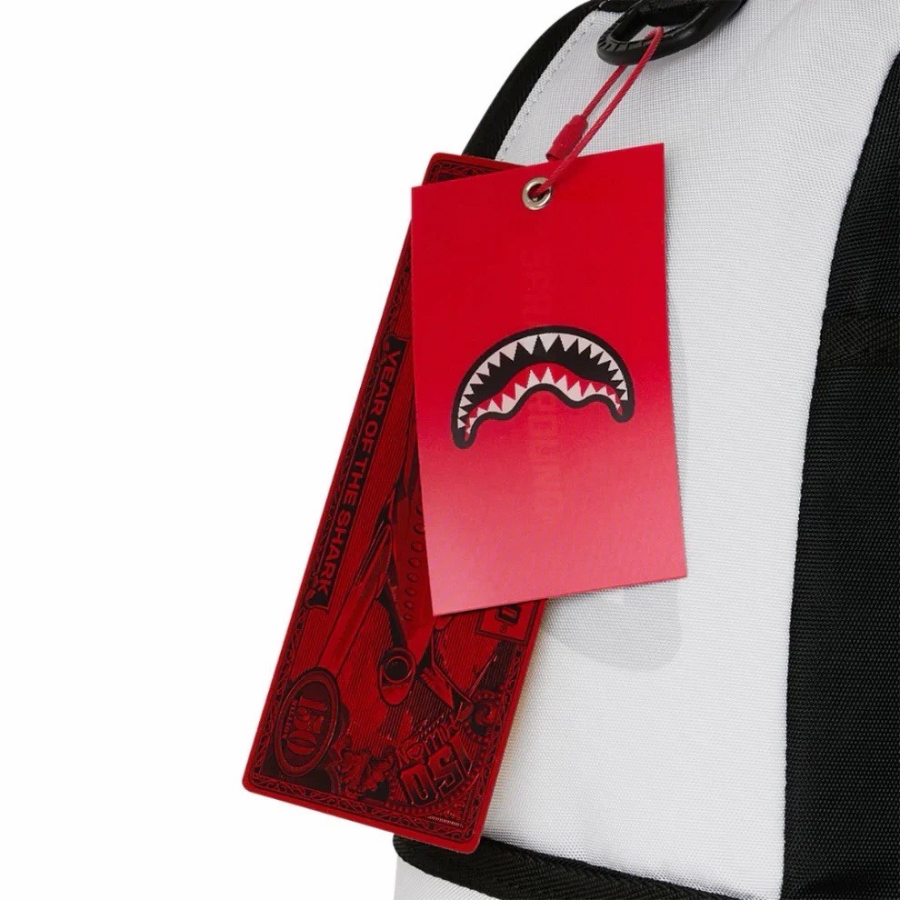 SPRAYGROUND LIMITED EDITION MONEY BEAR STASH WHITE GREEN BACKPACK HUSTLE NEW WOW