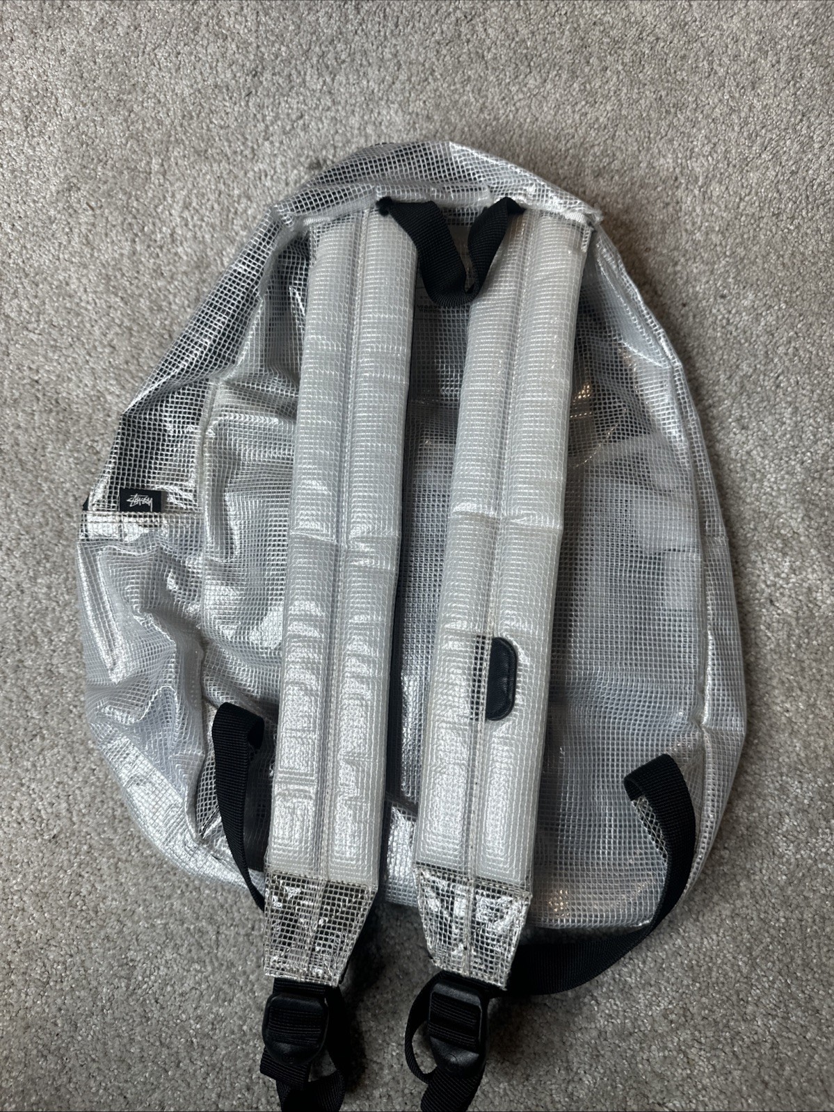 Stussy Herschel Backpack Limited Edition Streetwear Rare Clear Bag Supply