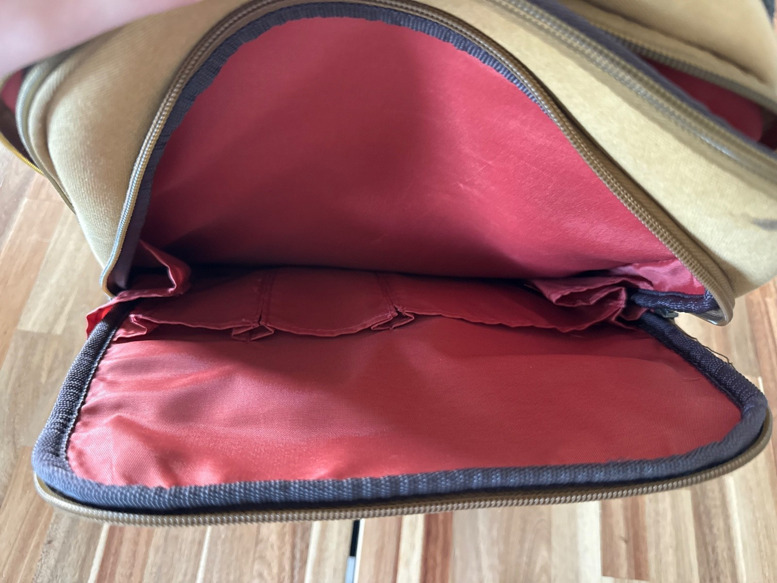 Chaps Backpack Heavyweight Canvas Pockets, Travel