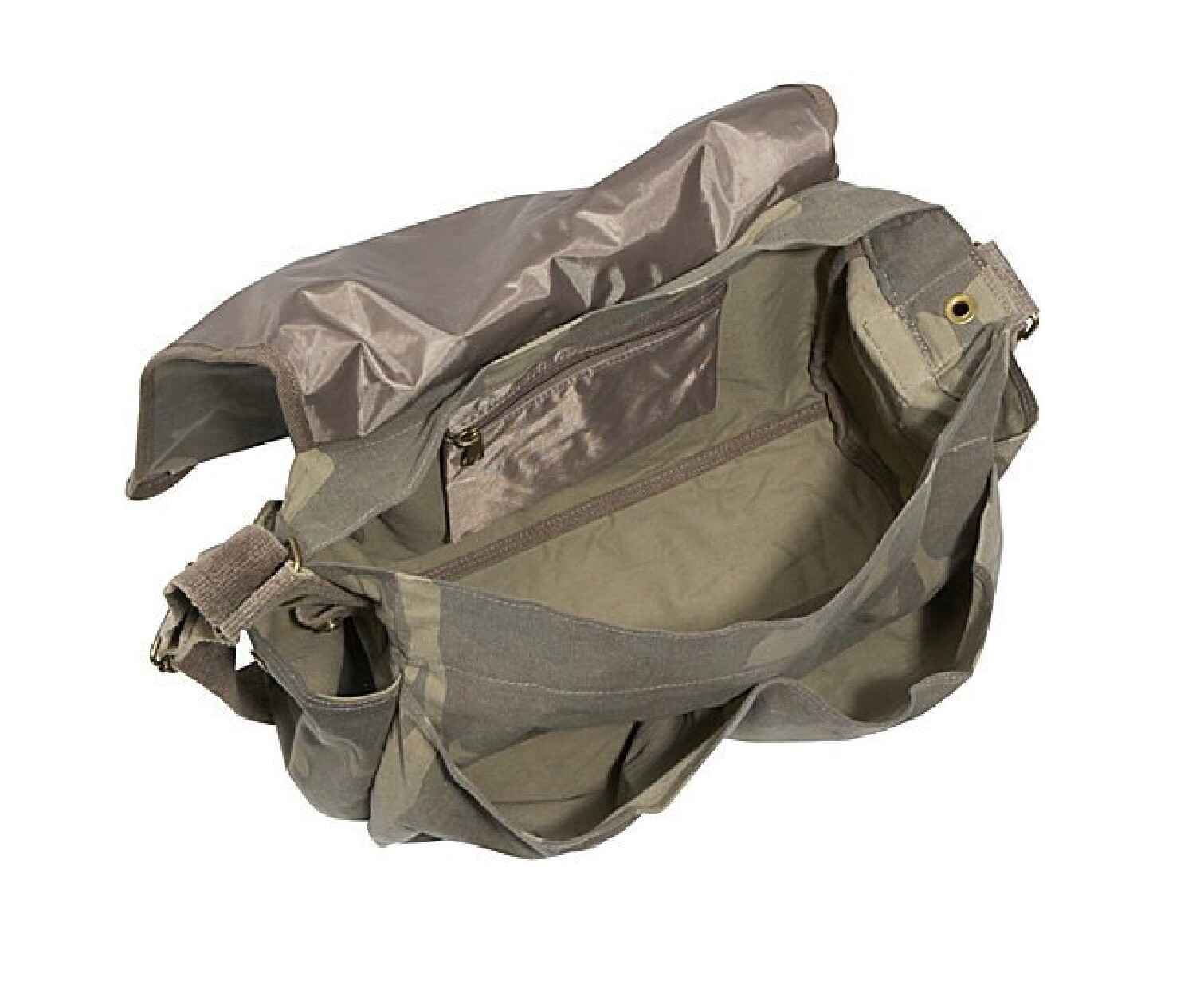 Canvas Camouflage Bag Classic Messenger 15″ x 11.5″ x 5.5″ Rothco 9748