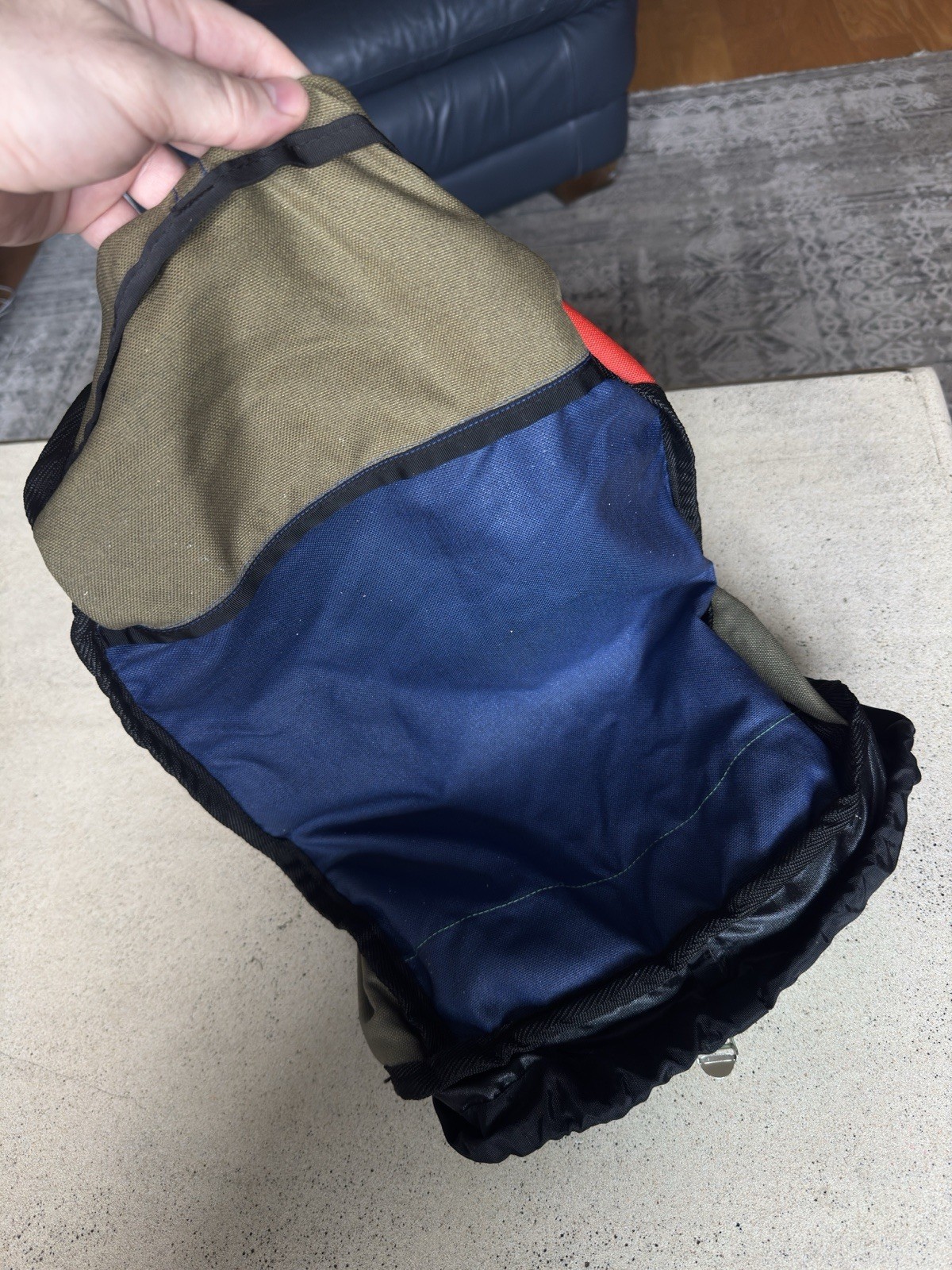 Epperson Mountaineering Large Climb Pack 19x12x6 Multi Color Block Made In USA
