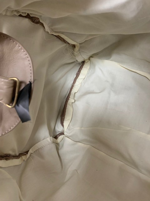 22″ X 10″ X 11″ Taupe Leather Duffle Carry-On Bag-Carroll Leather Goods-Vintage