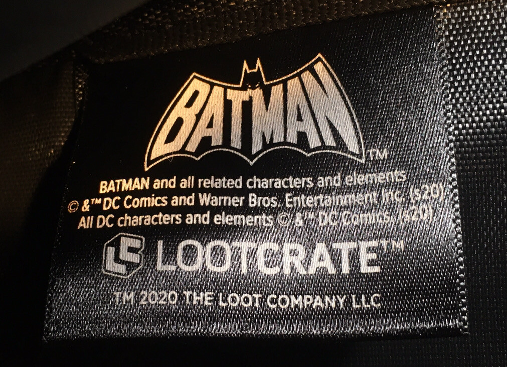 Loot Crate DC Comics Classic Batman TV Series Old School Messenger Bag Tote