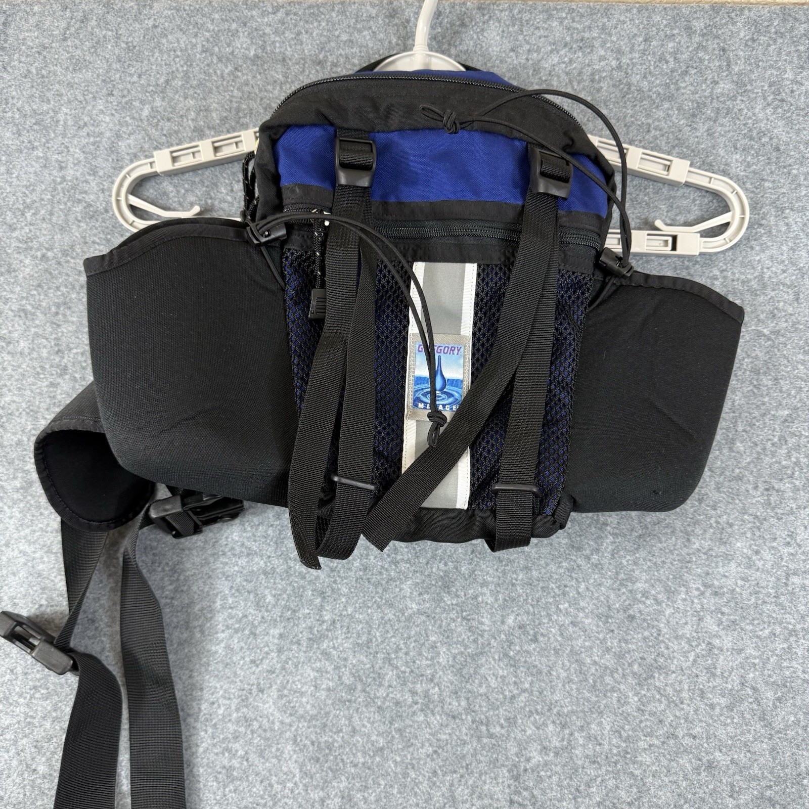 Vintage Gregory Mirage Hydration Lumbar Fanny Pack Black Blue Made In USA