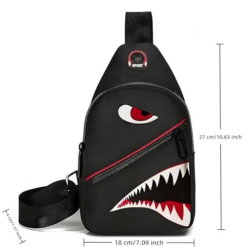 Shoulder Sling Crossbody Casual Chest Bag For Travel Sports Running Outdoor | Tr