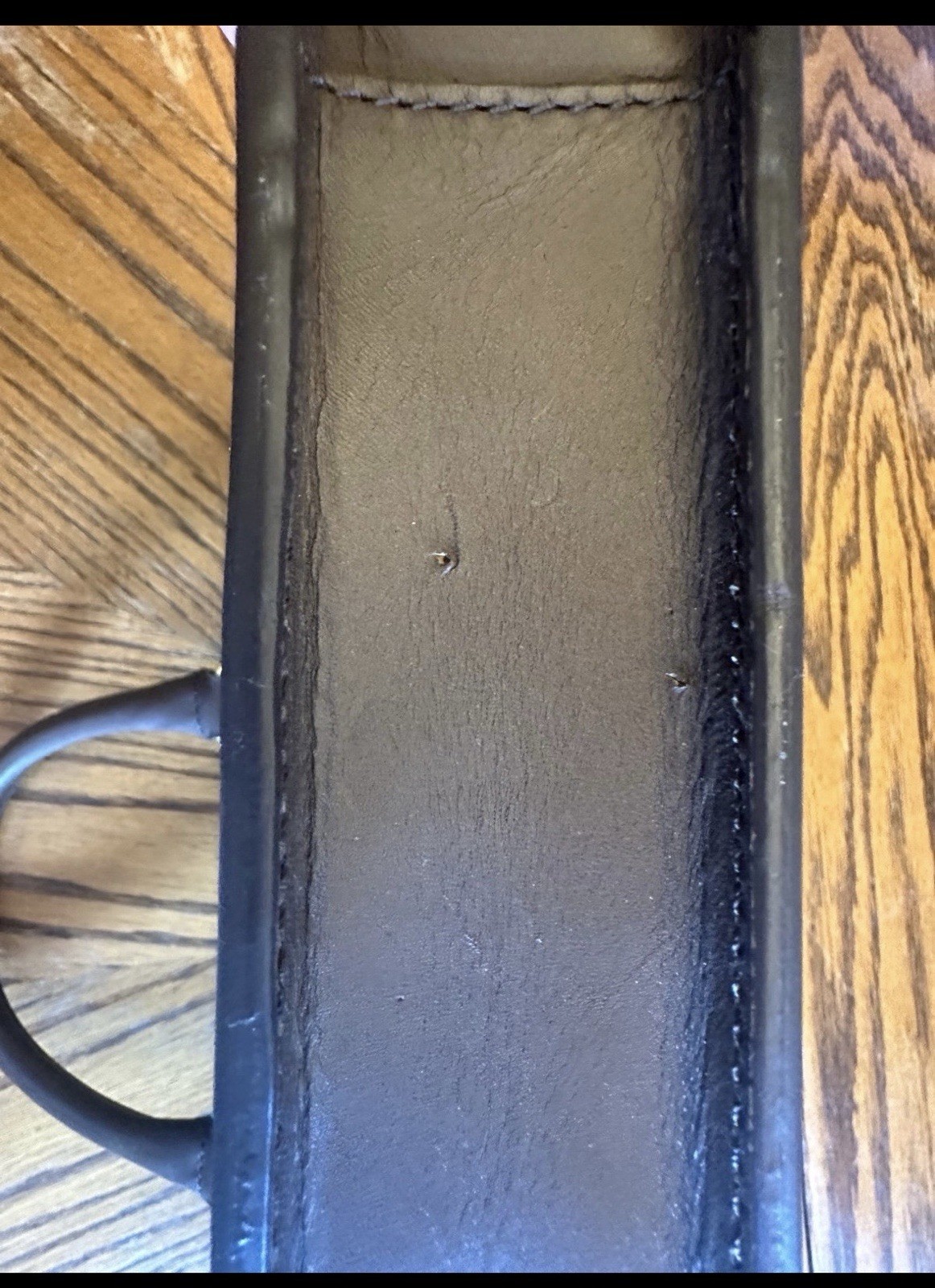 Boldrini Selleria Brown Zip Briefcase/Document Case Crossbody Strap Italy