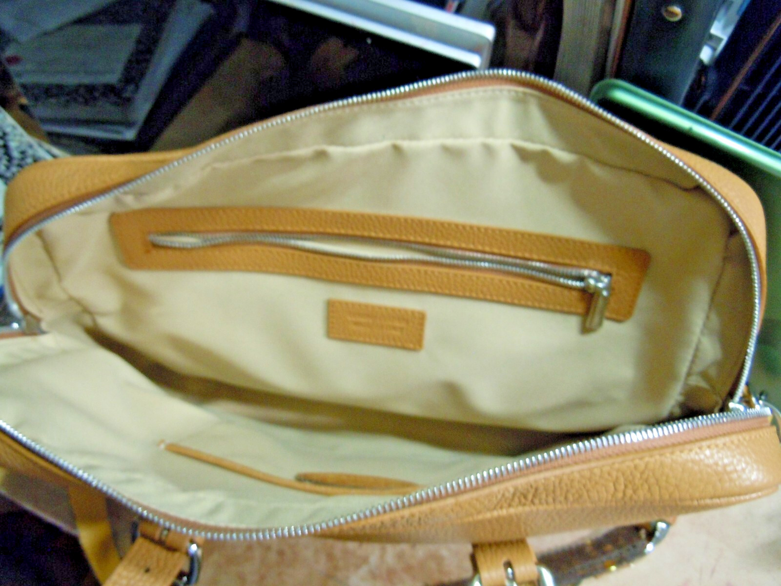 New Auth Overland Old Leather’ STRINGER U2 BAG Messenger/Briefcase