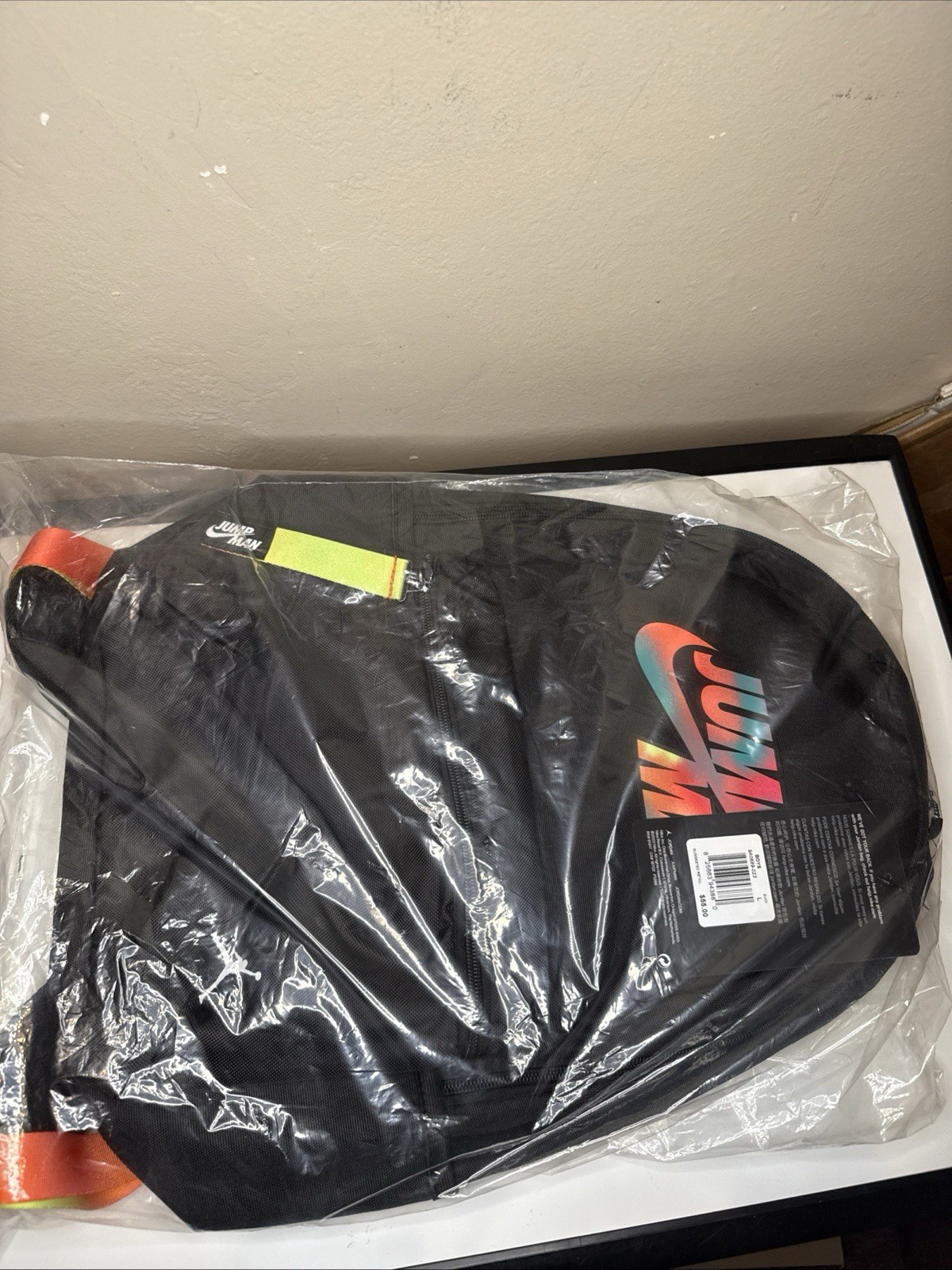 NIKE Jordan Jumpman Backpack MVP NEW 9A0689-023 Black Basketball Sports Rare