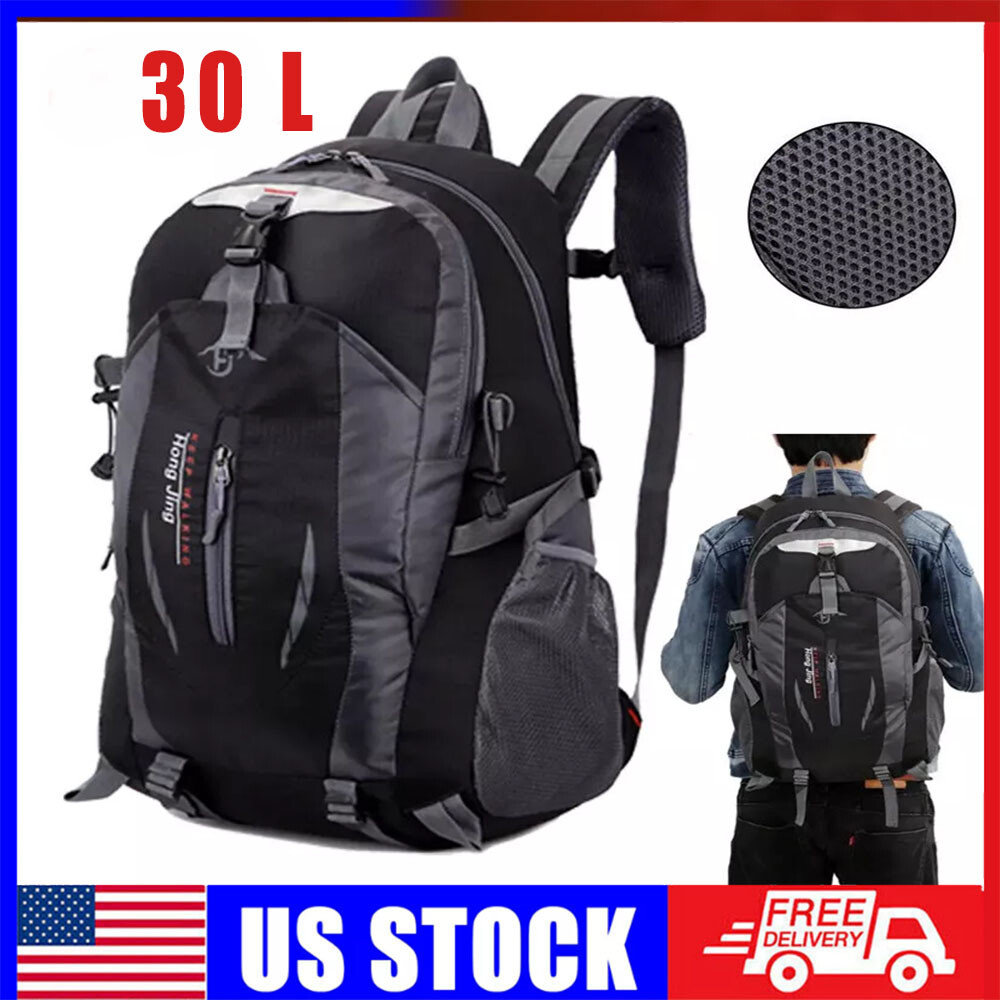 30L Military Large Tactical Backpack Rucksack Camping Hiking Bag Outdoor cycling