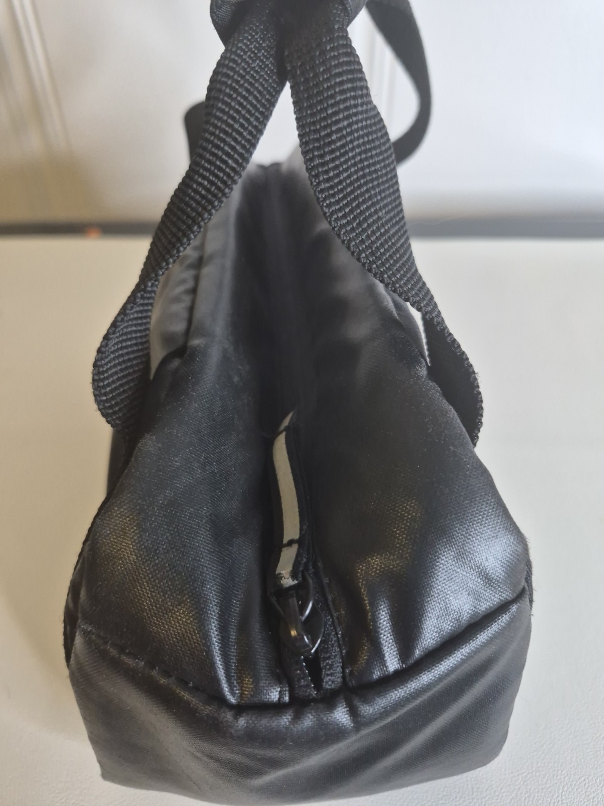 Nike MICHEAL Jordan School Insulated Soft Mini Duffel Bag Black Preowned