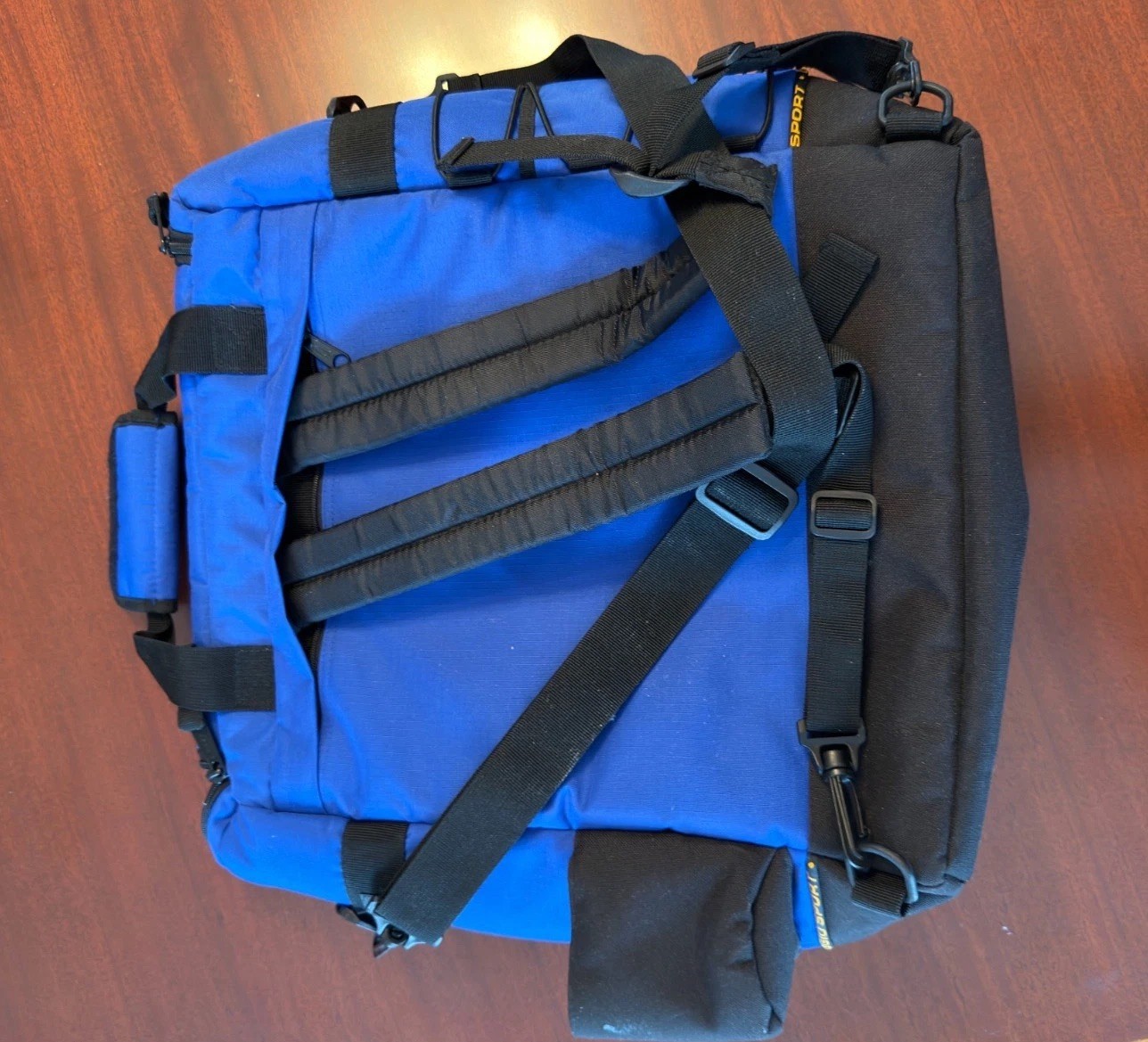 Vintage OGIO Inventa Convertible Cooler Duffle Backpack Blue Black NWT Modular