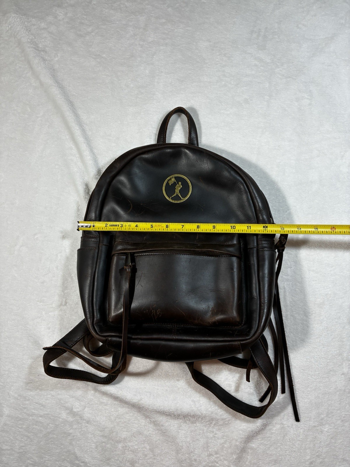 Baseballism Natalie Glove Leather Brown Backpack