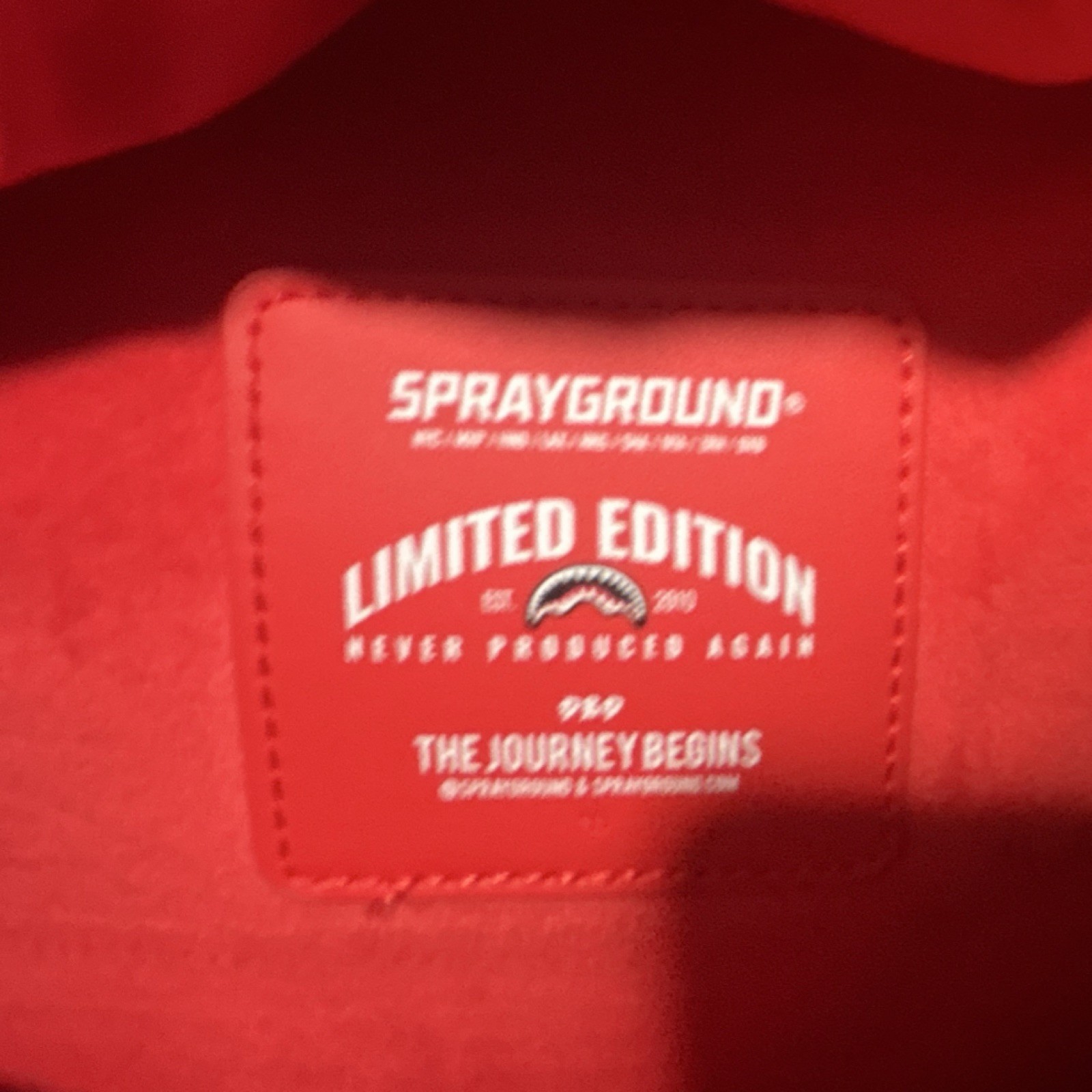 Sprayground Limited Edition Pink Panther Backpack Black Pink Checkered