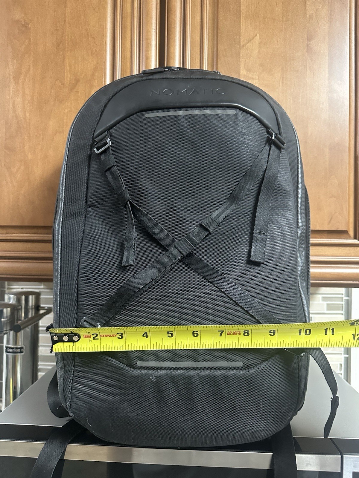 Nomatic Navigator Pack 15L, Fair Condition, Expands to 21L, Laptop Sleeve, RFID
