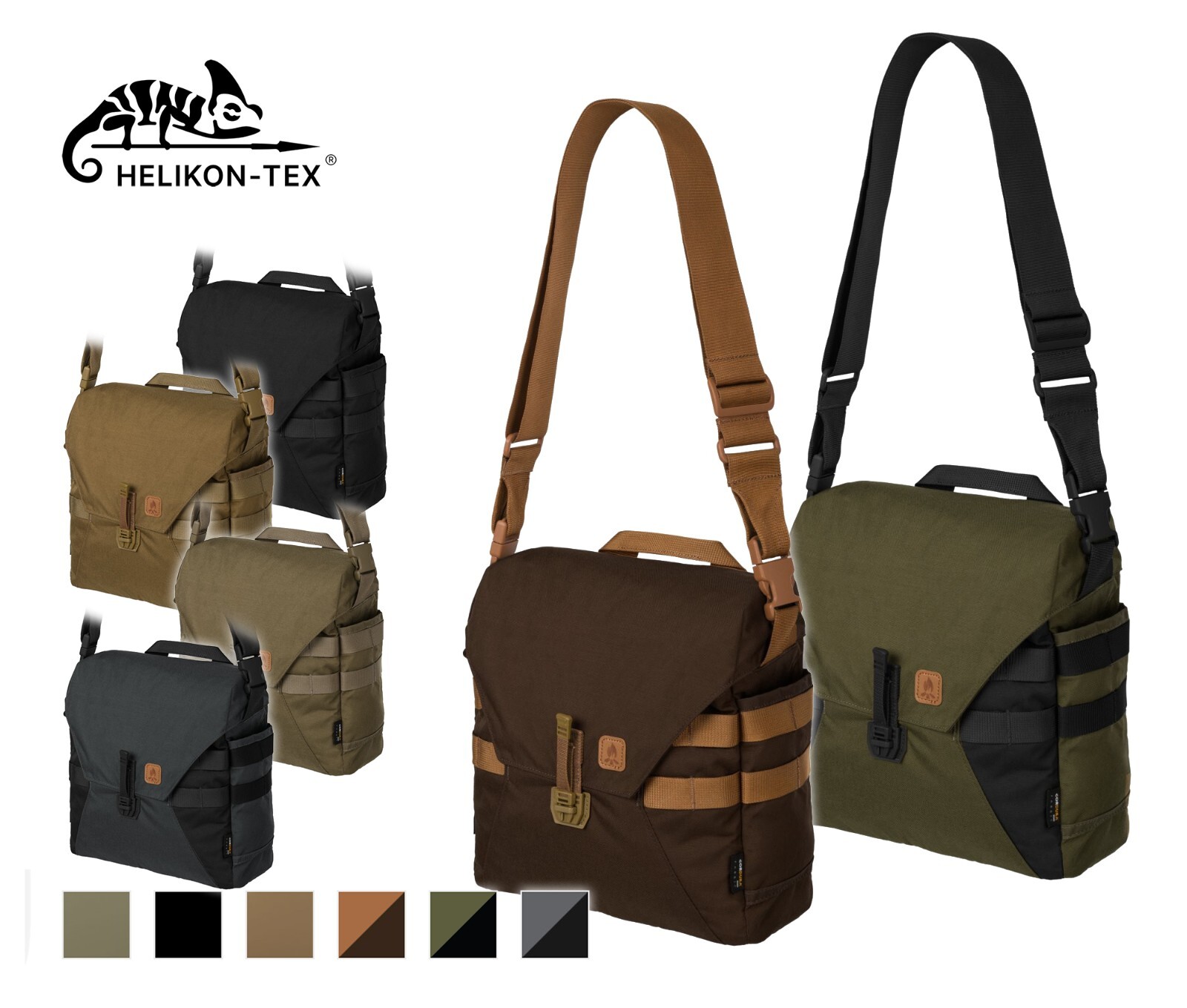 HELIKON-TEX Haversack Messenger Bushcraft Shoulder Bag Pack Tactical Survival