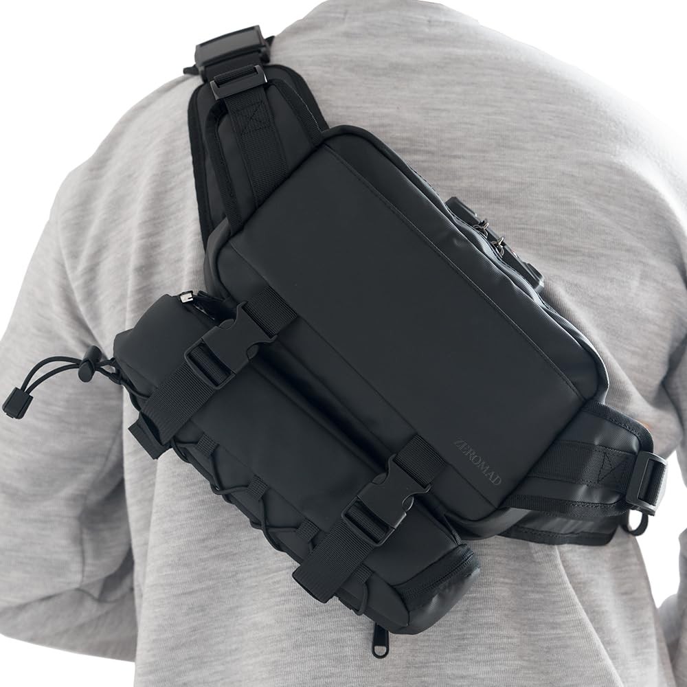 Anti Theft Sling Crossbody Bag, Design for Travel, 6L travel sling bag, anti-…
