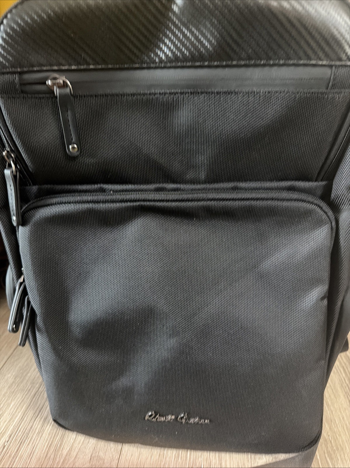 Robert Graham Cache L Series Backpack Black Laptop Travel Work Bag NWOT MSRP$228
