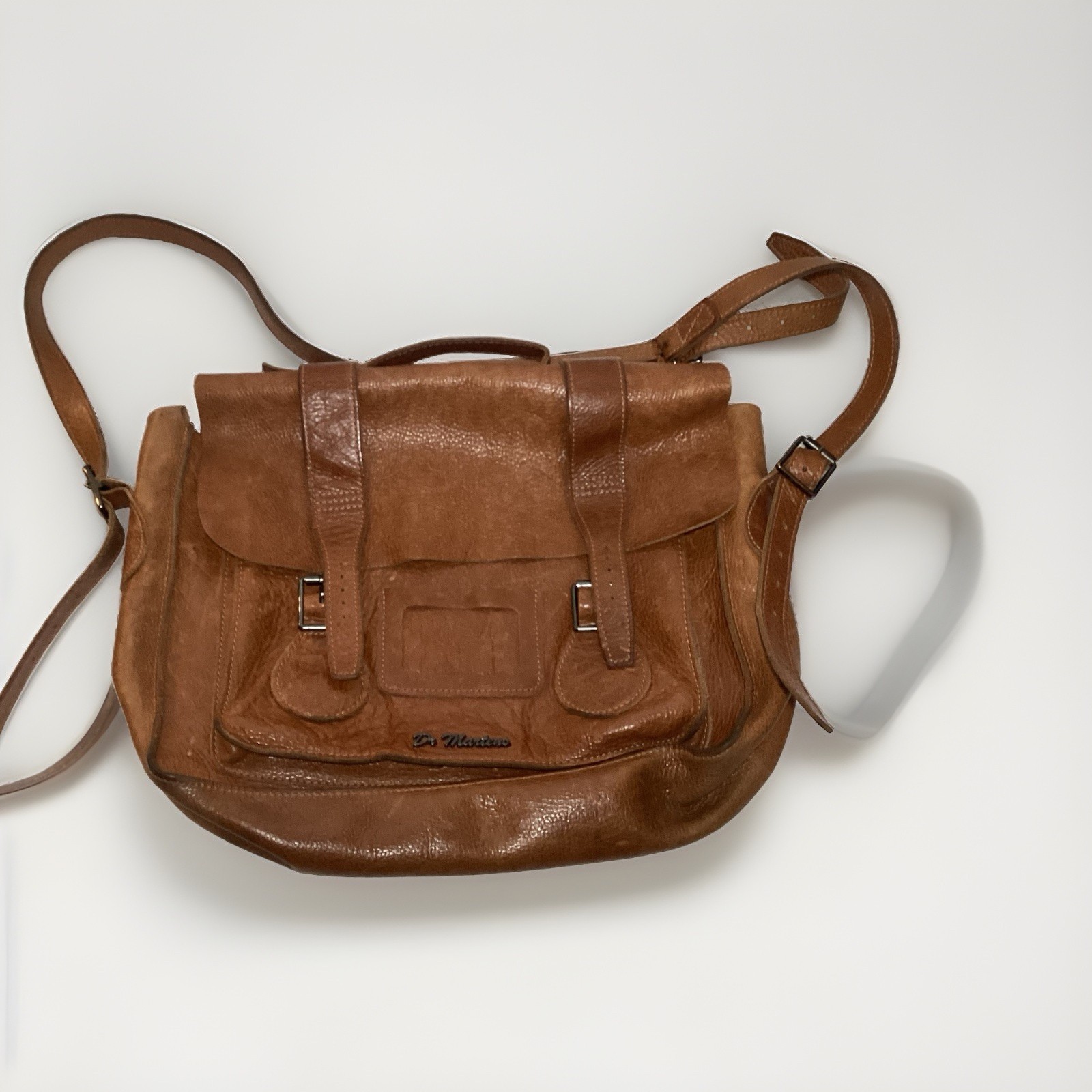 Dr martens Satchel Crossover Leather Bag Vintage Rare VGC