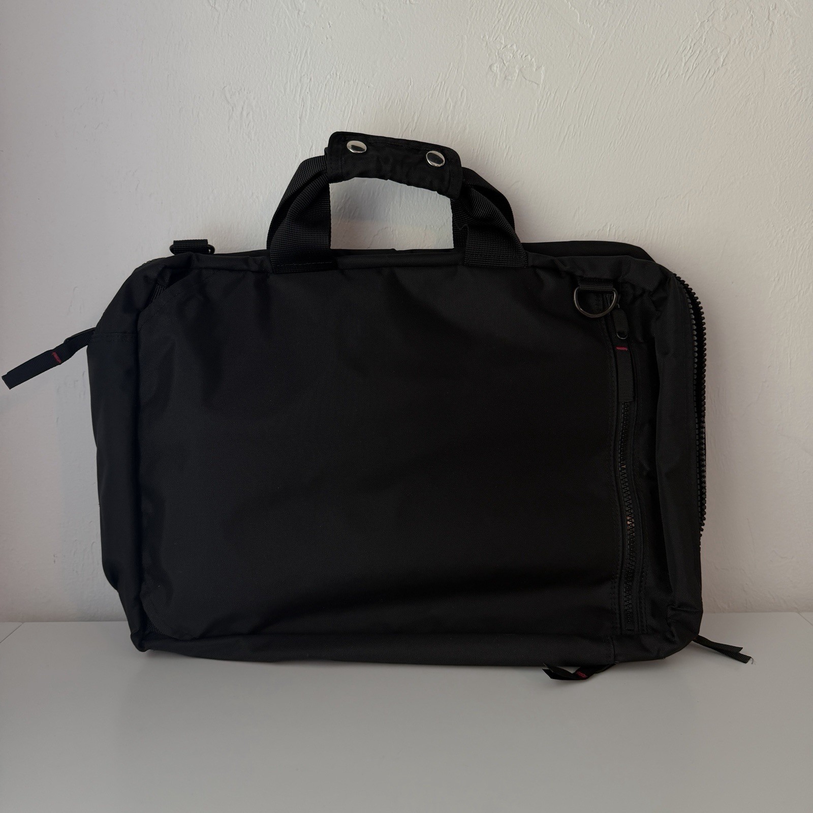 Porter Tokyo 2 Way Network Nylon Briefcase Backpack Black Japan Import US Seller