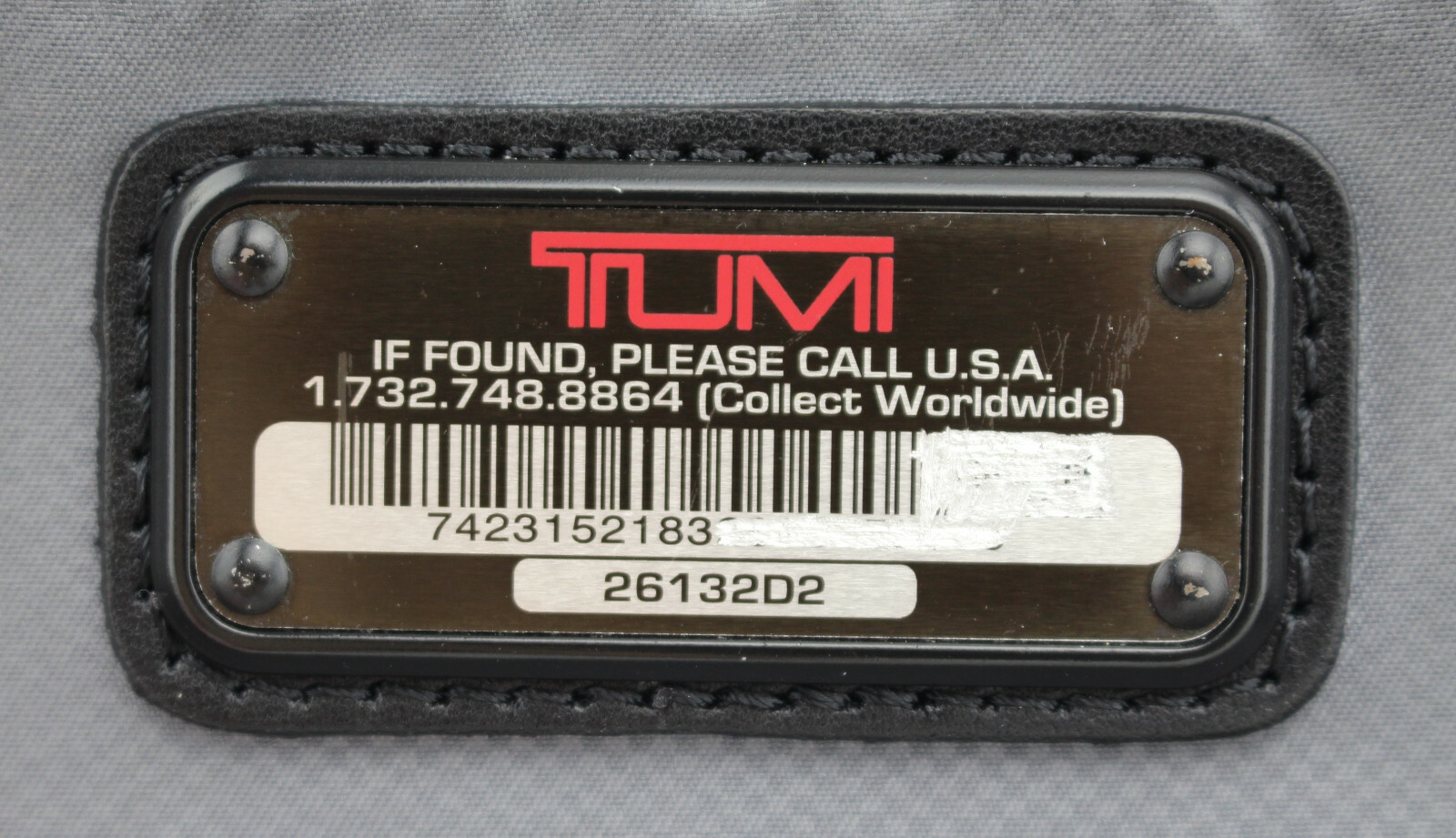 TUMI ‘Alpha 2’ Black Nylon Organizer Briefcase – 26132D2