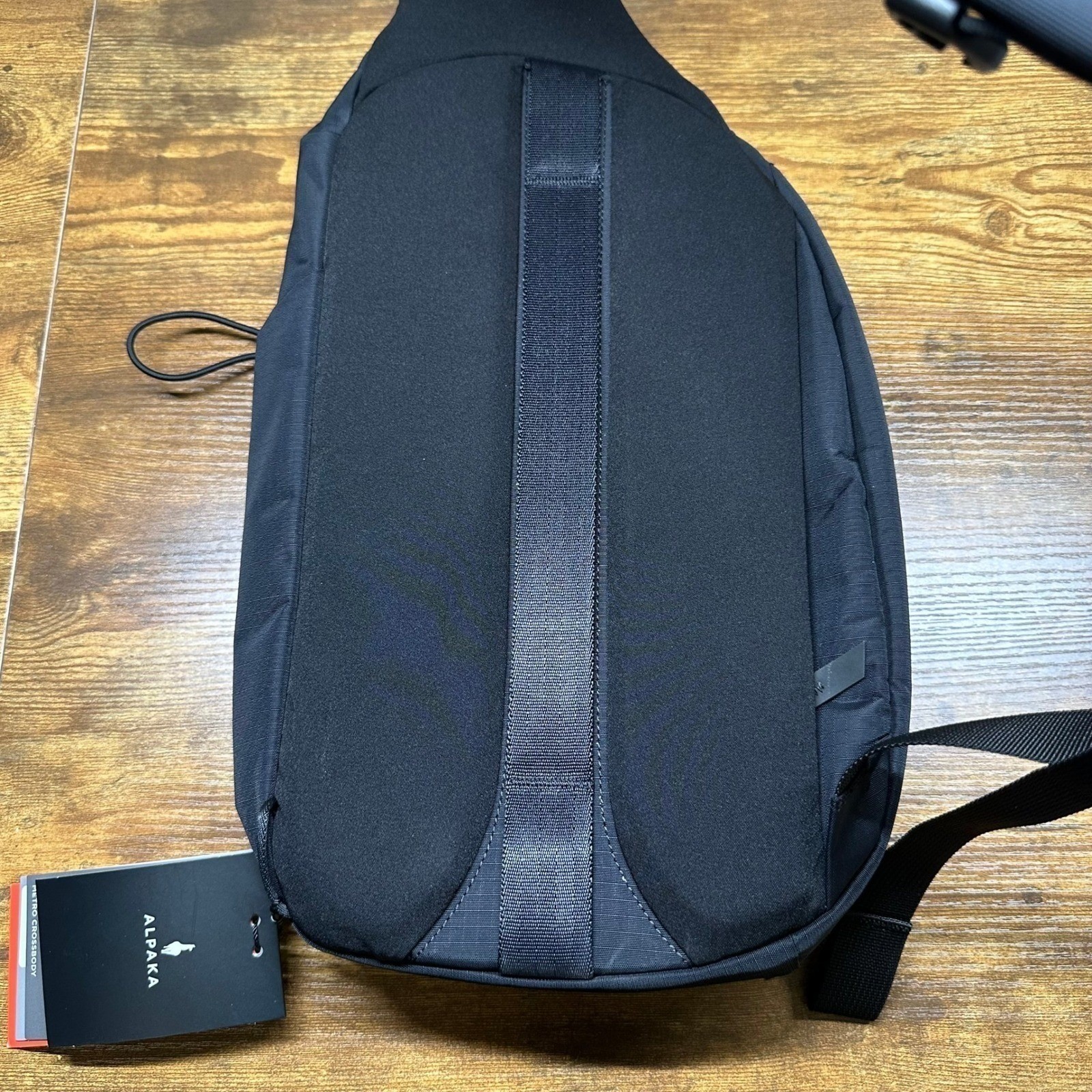 NEW Alpaka Metro Crossbody Bag Black Axoflux 210D Right Shoulder Backpack Travel